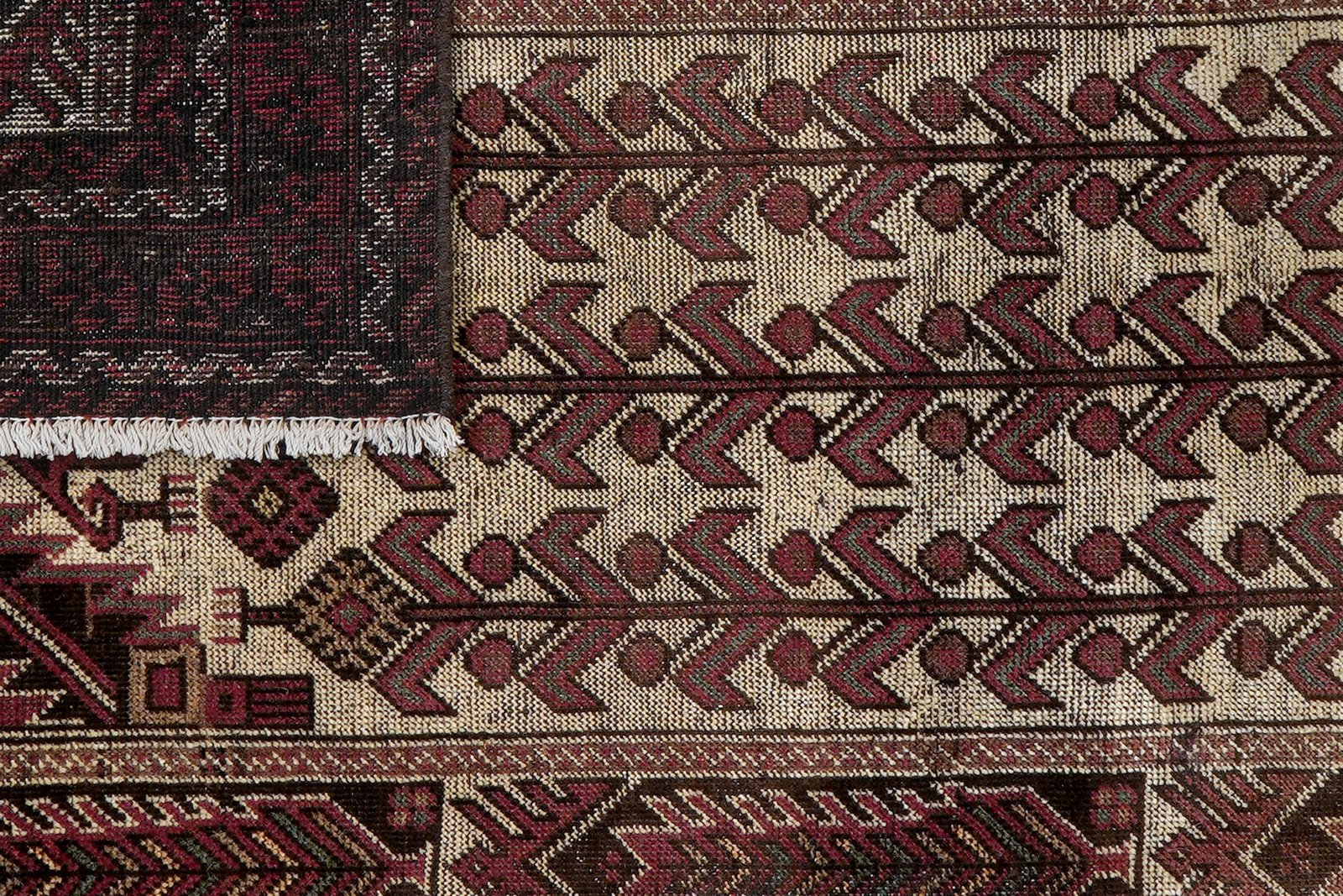 Heritage Hani — Hand-knotted, 100x185 cm, Brown, 100% Virgin Wool | View 7