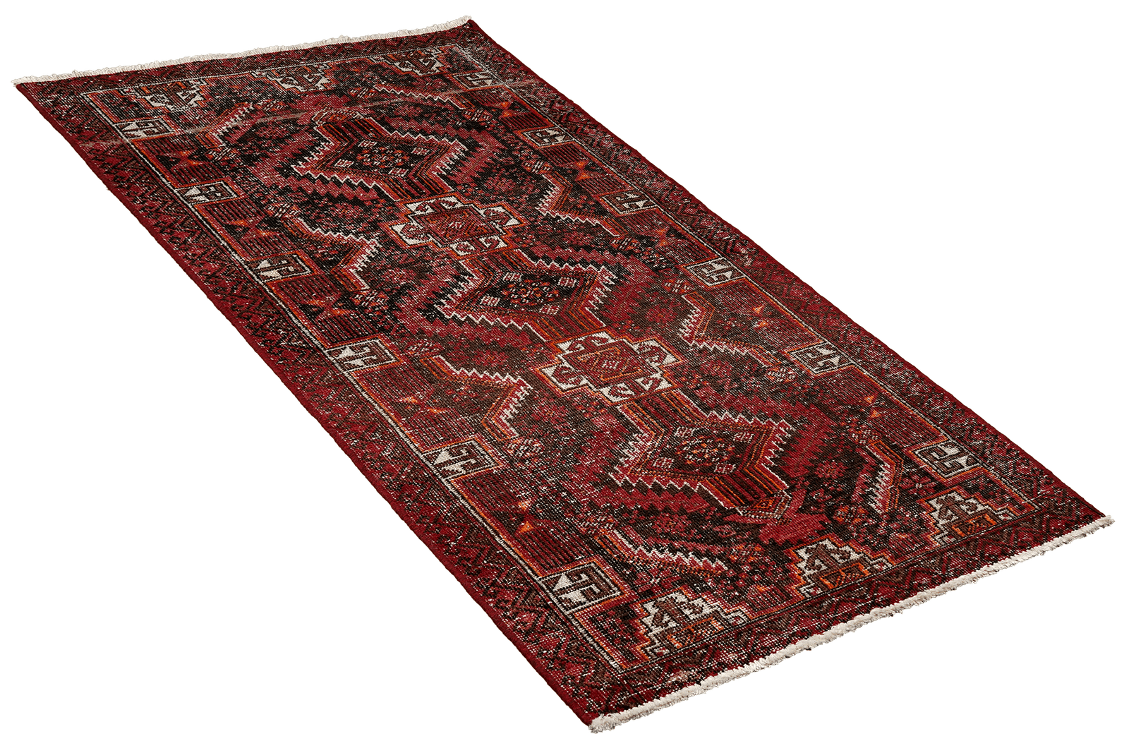 Heritage — Hand-knotted, 66x166 cm, Blue, 100% Virgin Wool | View 4