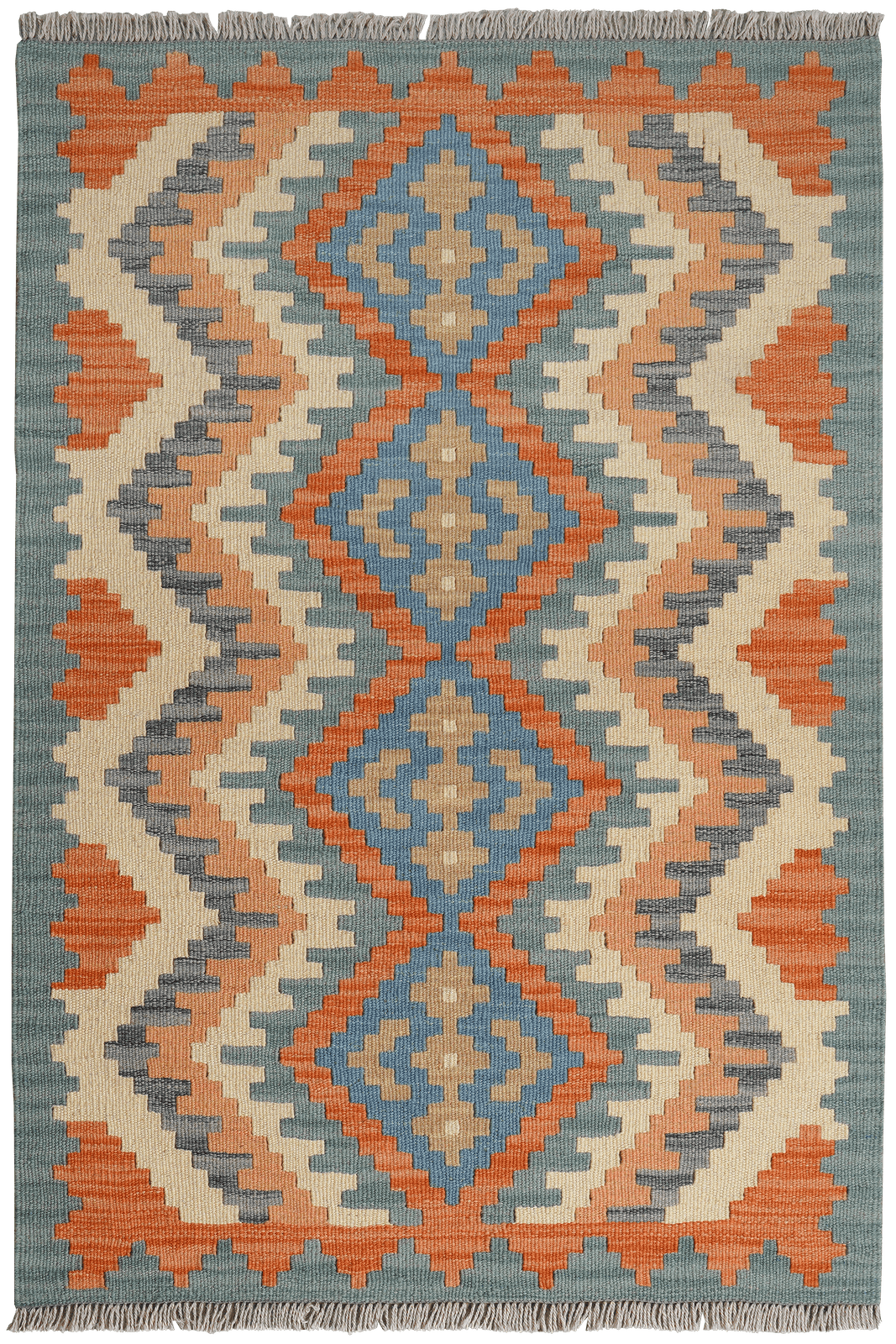 Kelim Gashgai — Handmade, 83x120 cm, Multicolor, 100% Virgin Wool | Main view