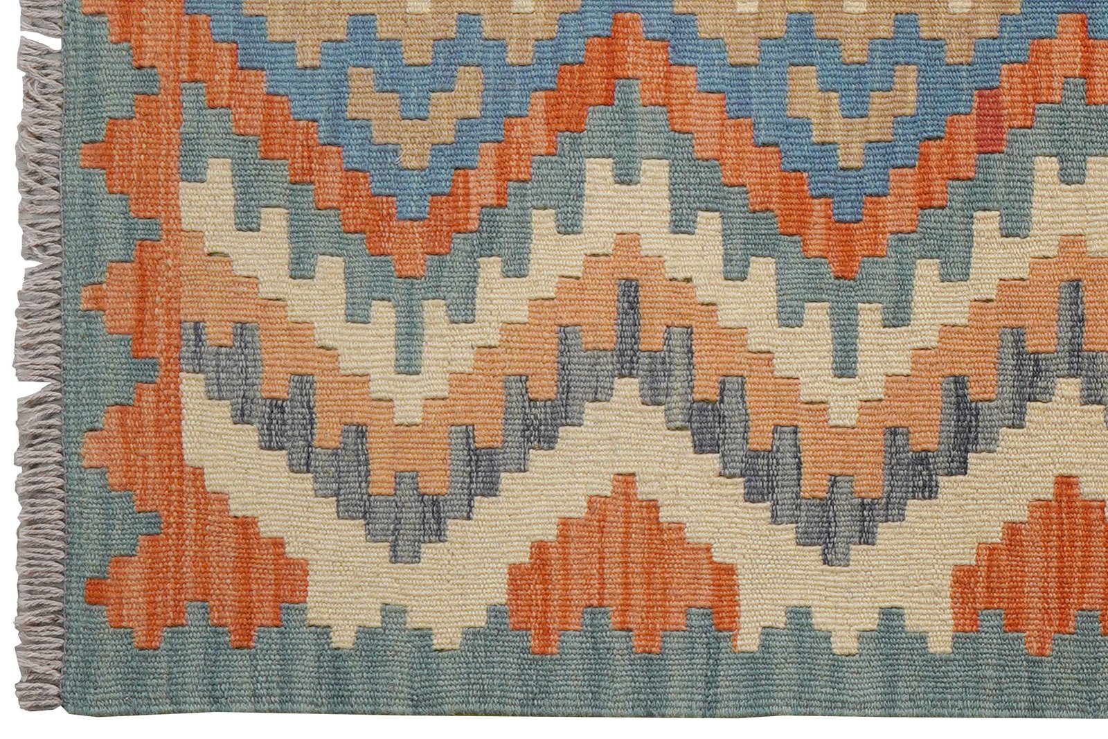 Kelim Gashgai — Handmade, 83x120 cm, Multicolor, 100% Virgin Wool | View 3