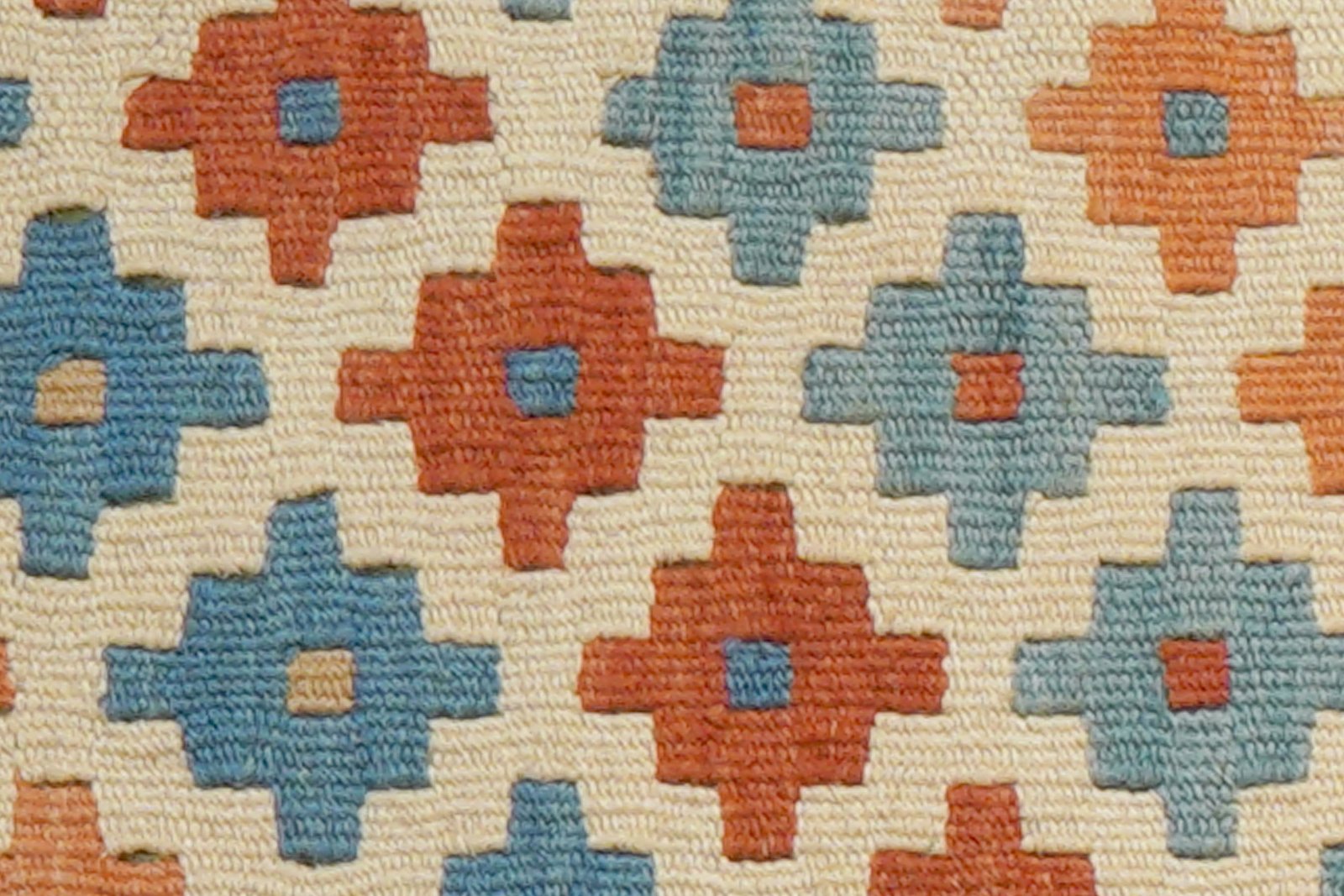Kelim Gashgai — Handmade, 44x60 cm, Multicolor, 100% Virgin Wool | View 5