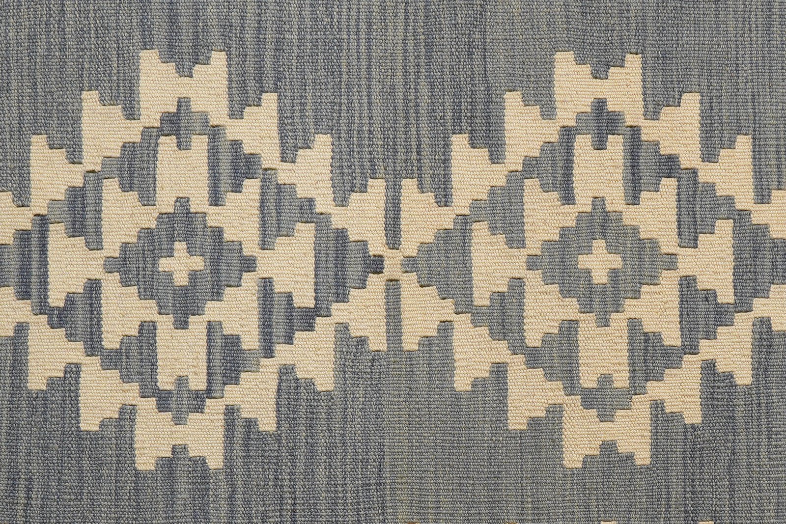 Kelim Gashgai — Handmade, 99x148 cm, Beige, 100% Virgin Wool | View 5