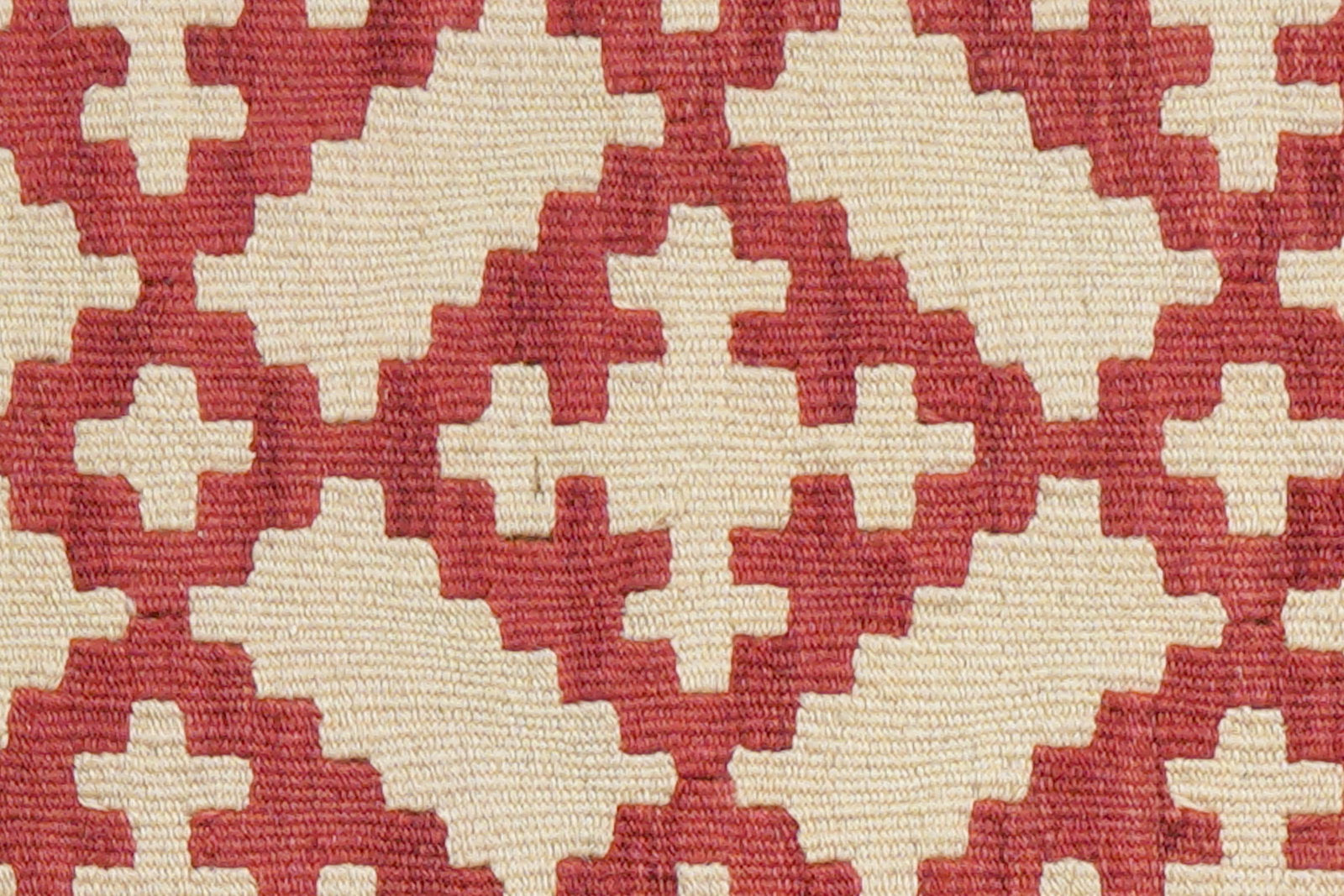 Kelim Gashgai — Handgefertigt, 91x64 cm, Rot, 100% Virgin Wool | View 6