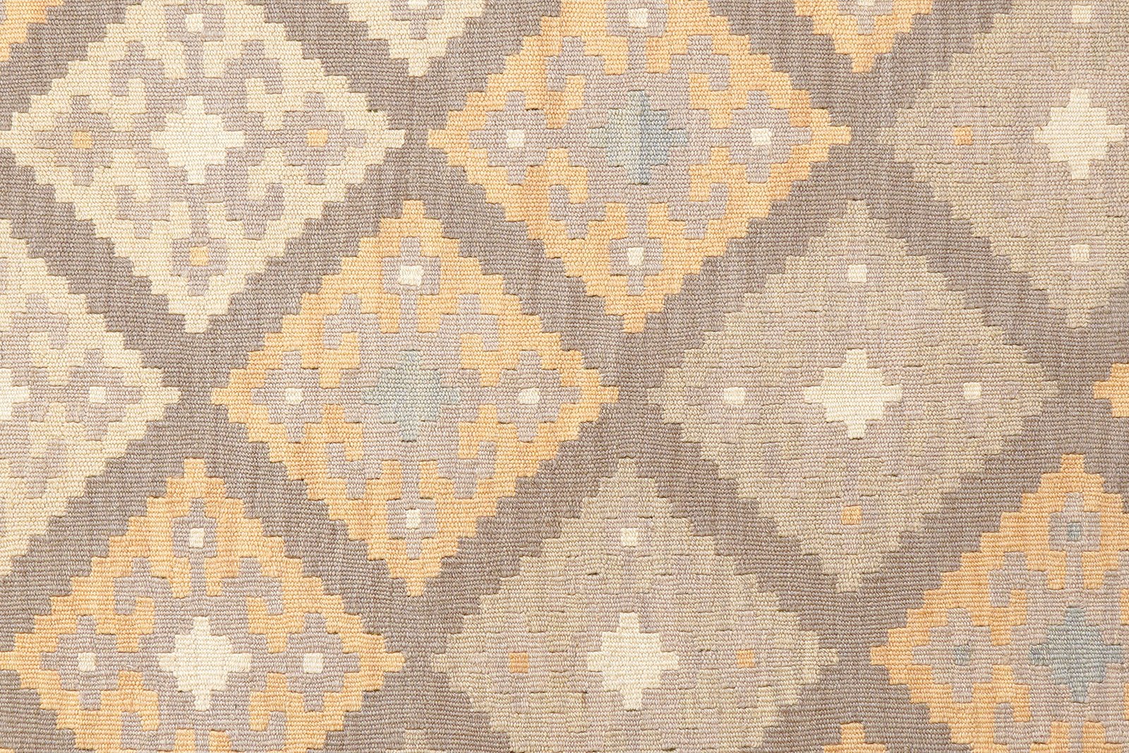 Kelim Gashgai — Handmade, 183x253 cm, Grey, 100% Virgin Wool | View 5