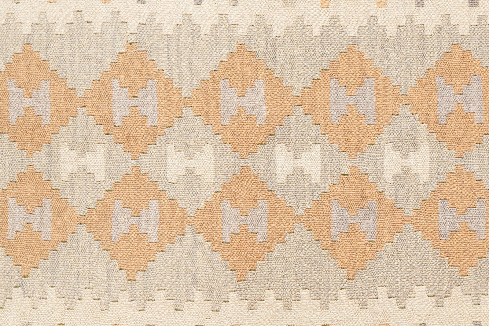 Kelim Gashgai — Handmade, 119x170 cm, Grey, 100% Virgin Wool | View 5
