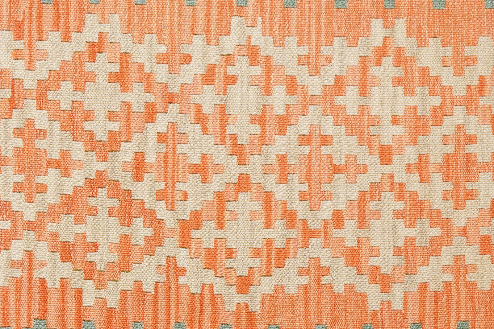 Kelim Gashgai — Handmade, 105x162 cm, Beige, 100% Virgin Wool | View 5