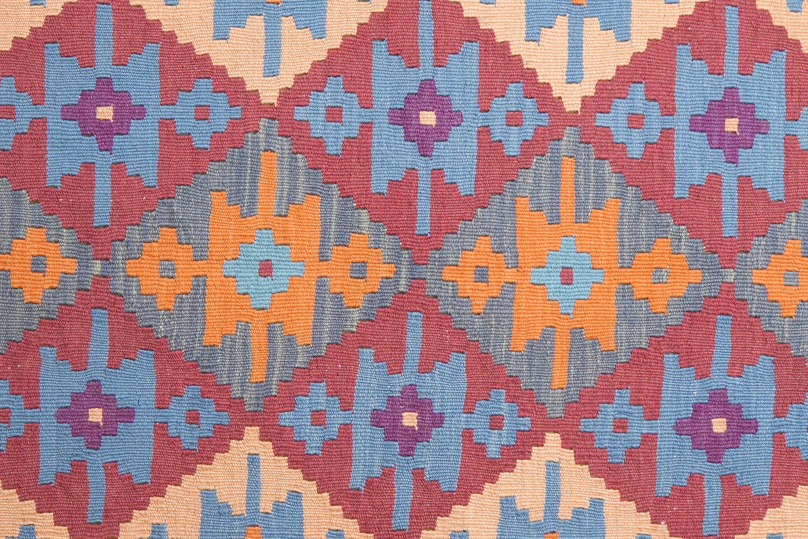 Kelim Gashgai — Handmade, 174x246 cm, Multicolor, 100% Virgin Wool | View 5