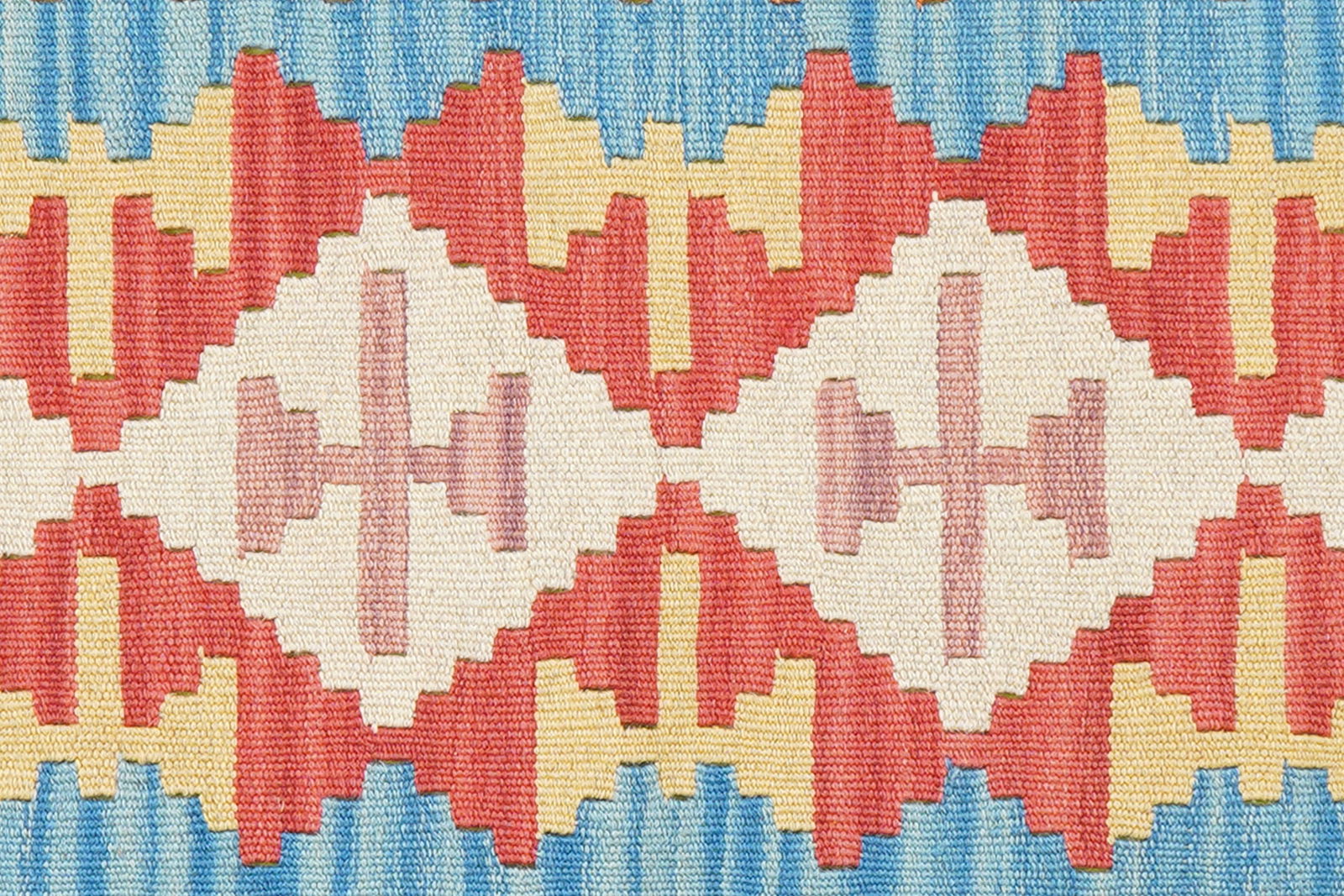 Kelim Gashgai — Handgefertigt, 189x59 cm, Bunt, 100% Virgin Wool | View 6