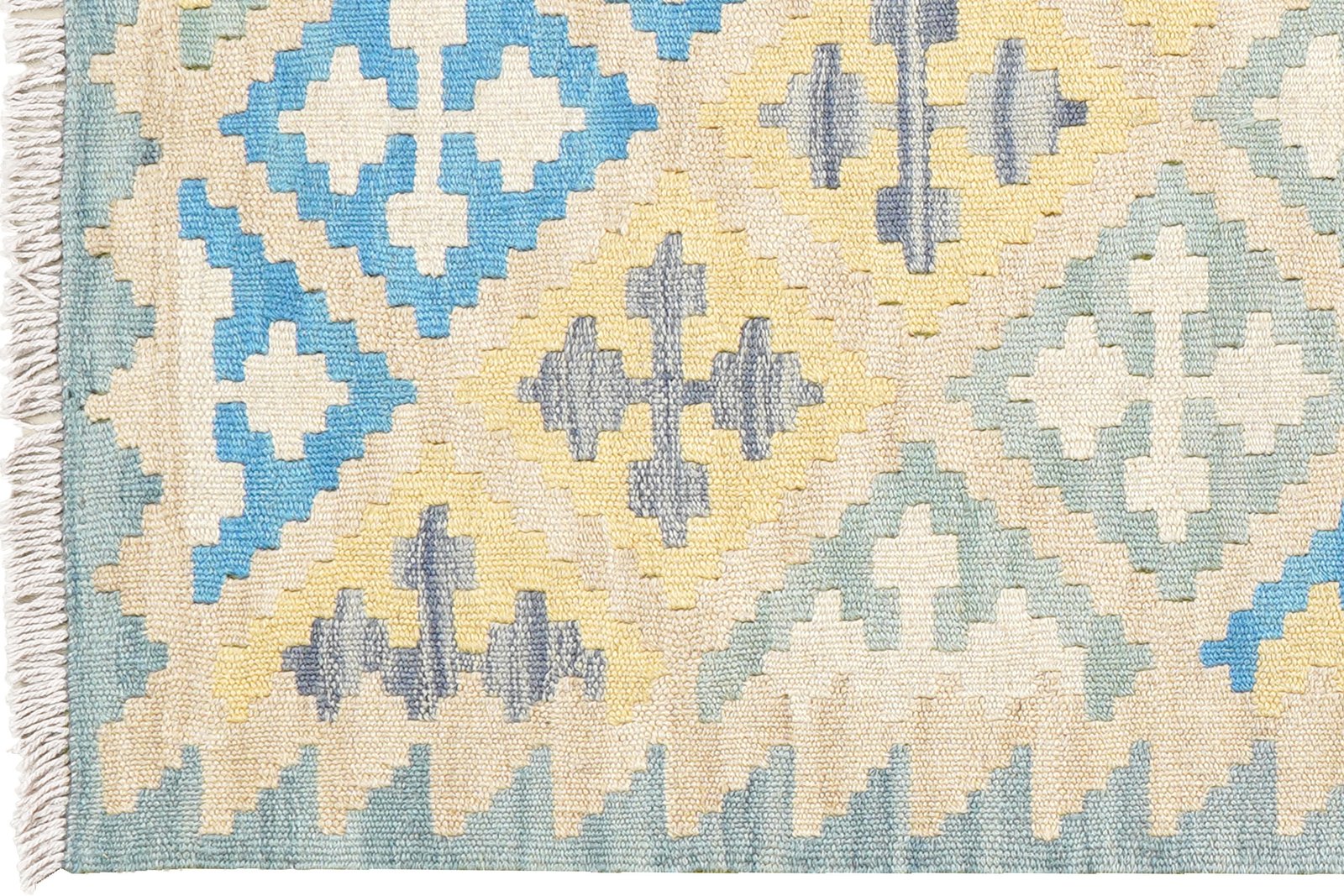 Kelim Gashgai — Handmade, 82x115 cm, Multicolor, 100% Virgin Wool | View 3