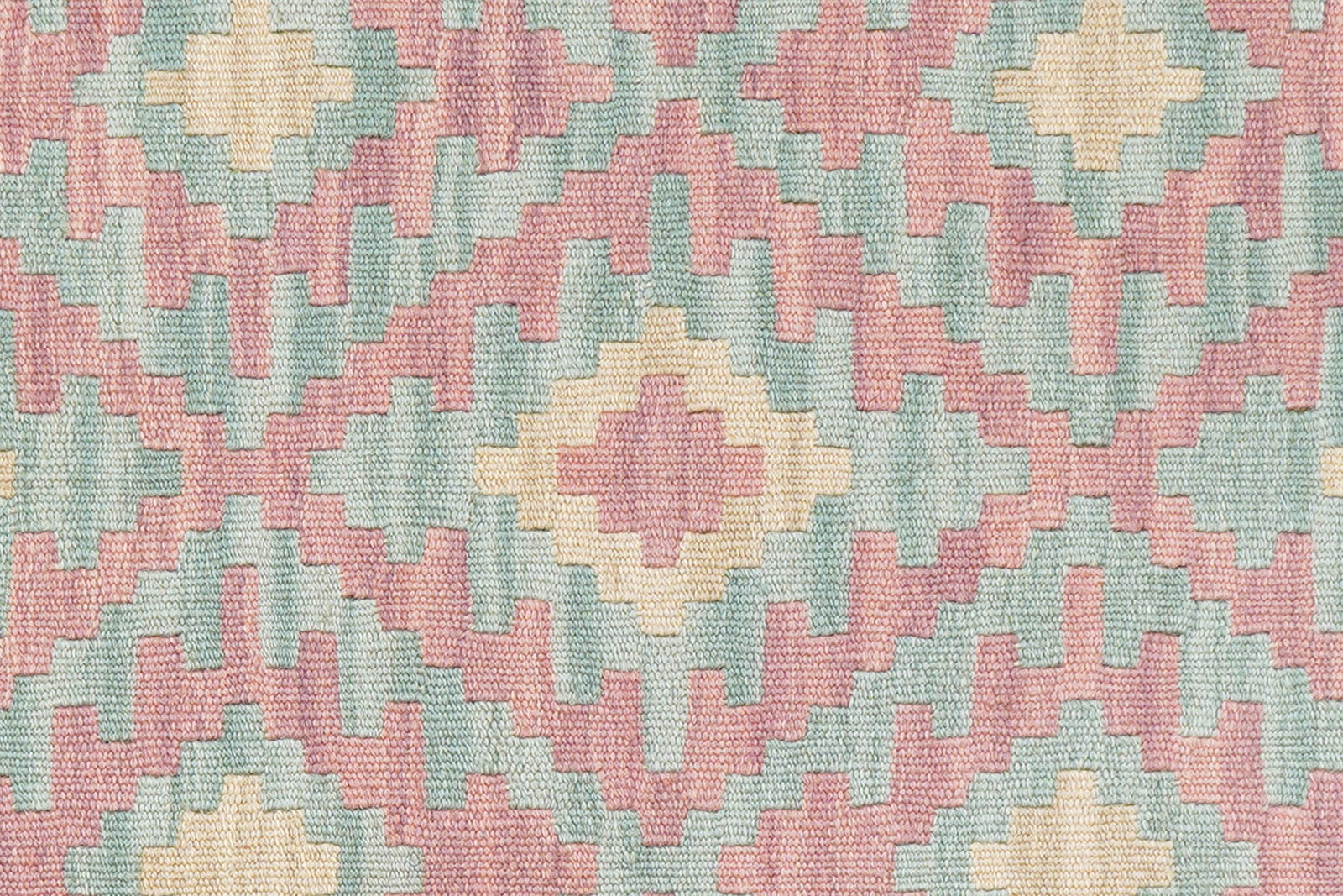 Kelim Gashgai — Handgefertigt, 195x88 cm, Beige, 100% Virgin Wool | View 6