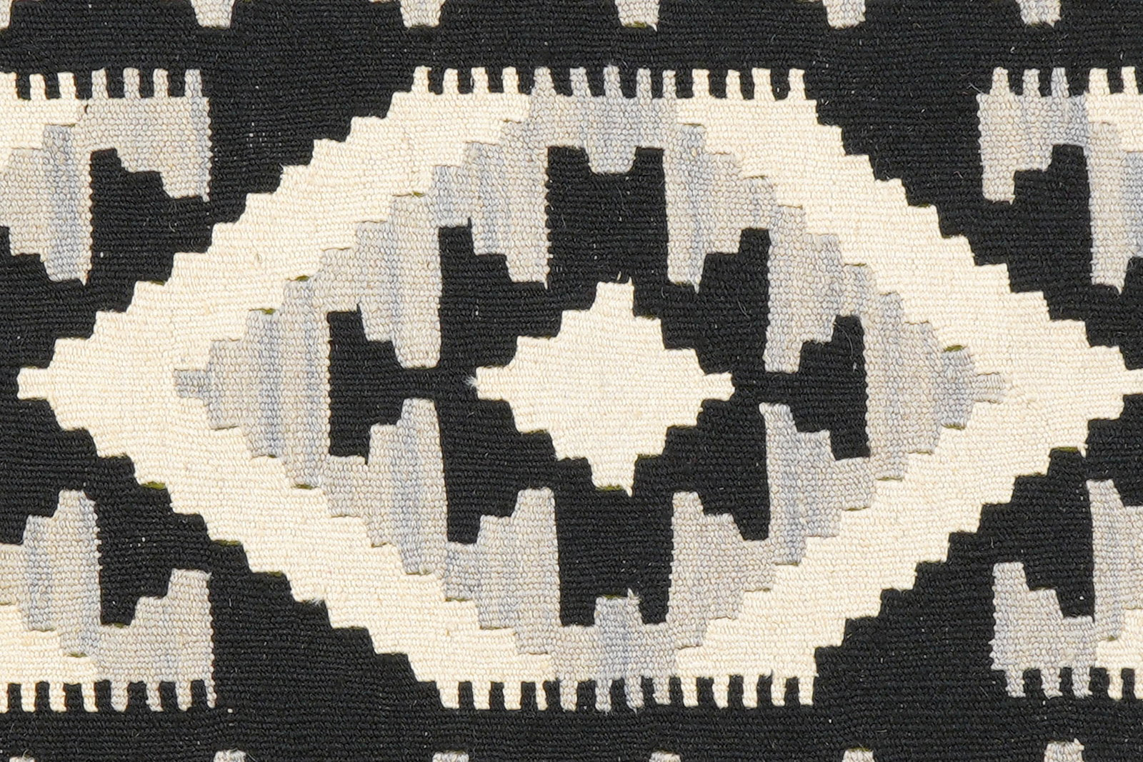 Kelim Gashgai — Handgefertigt, 147x102 cm, Beige, 100% Virgin Wool | View 6