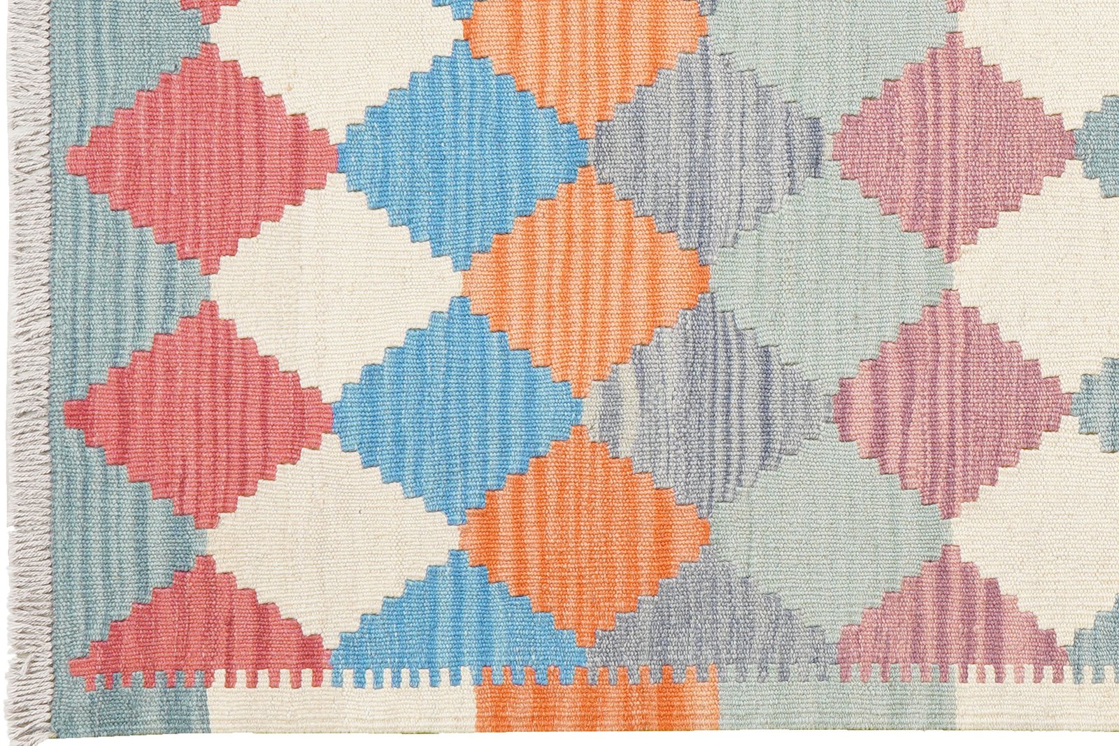 Kelim Gashgai — Handmade, 103x153 cm, Multicolor, 100% Virgin Wool | View 3
