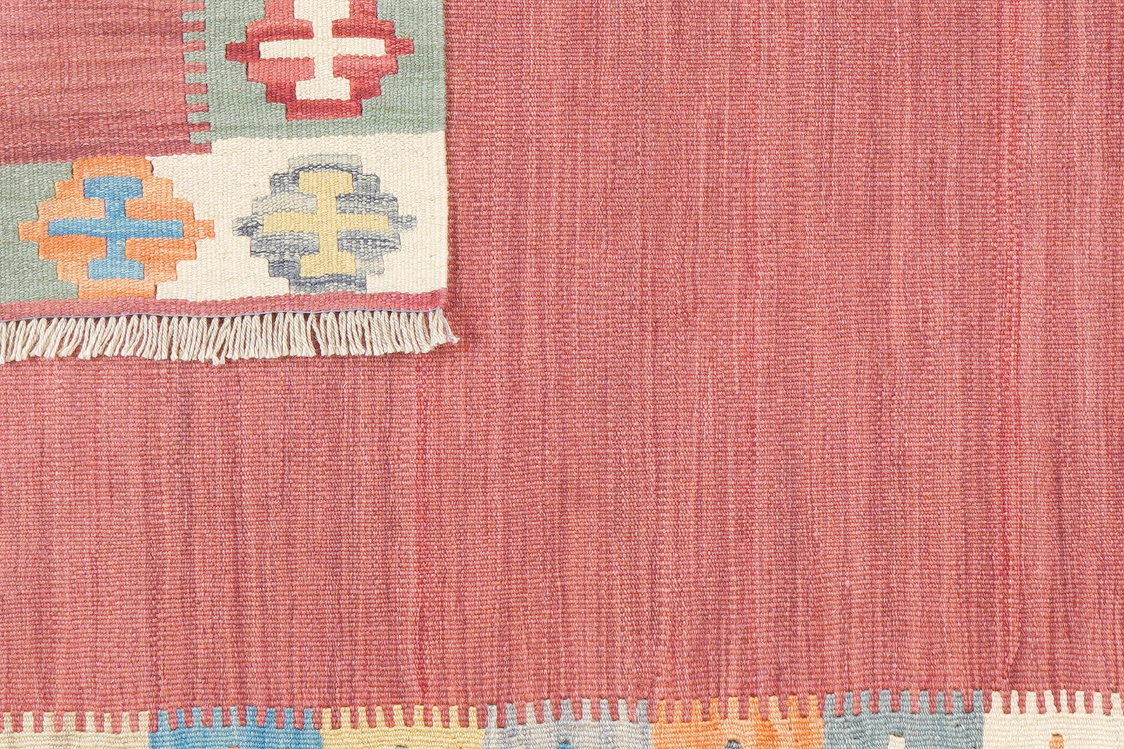 Kelim Gashgai — Handgefertigt, 150x102 cm, Bunt, 100% Virgin Wool | View 7