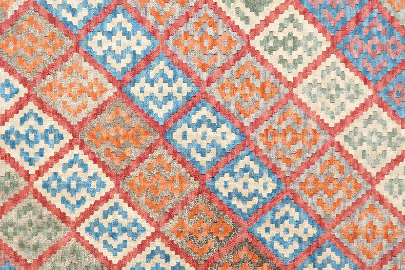 Kelim Gashgai — Handgefertigt, 253x182 cm, Gelb, 100% Virgin Wool | View 6