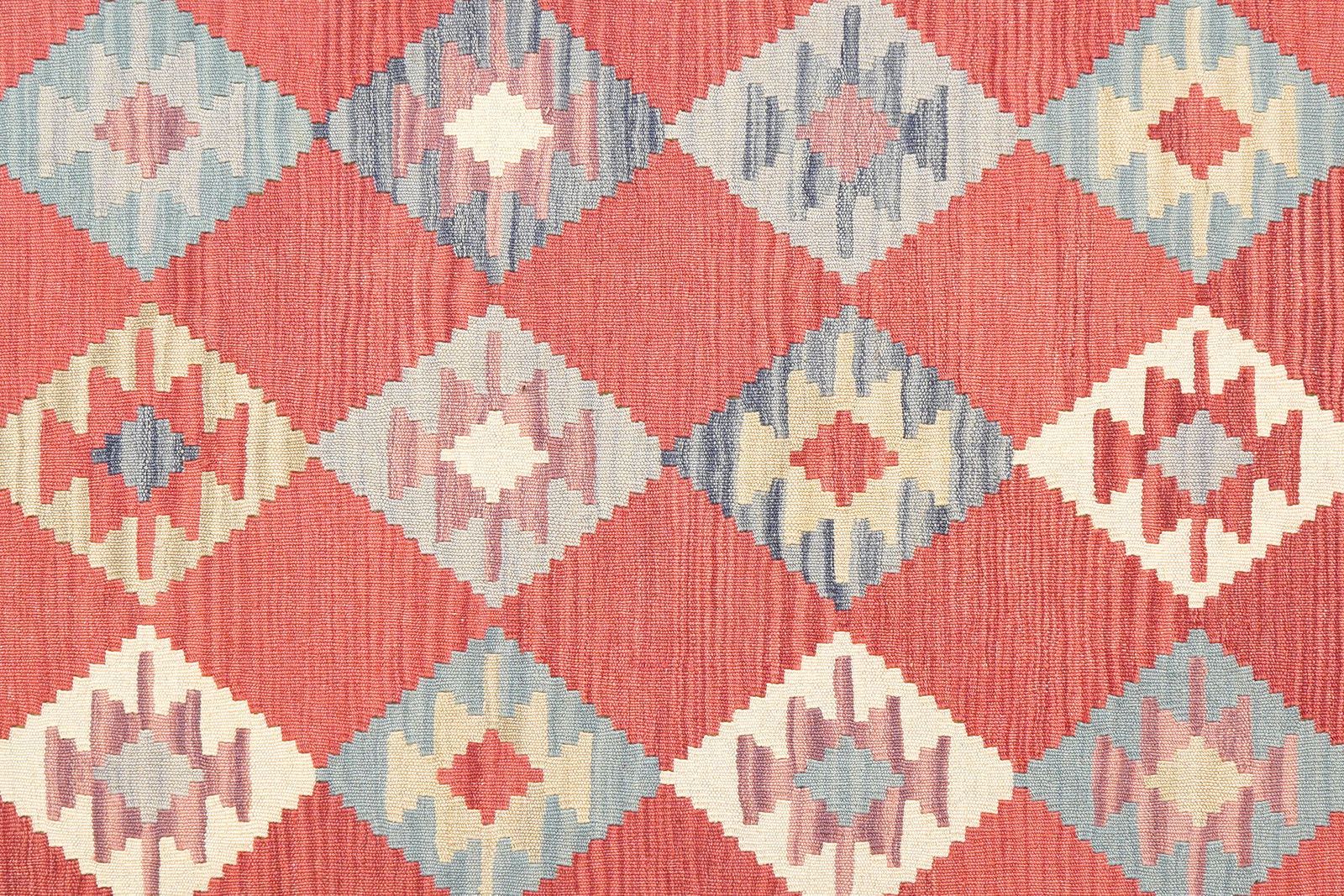 Kelim Gashgai — Handgefertigt, 232x180 cm, Bunt, 100% Virgin Wool | View 6
