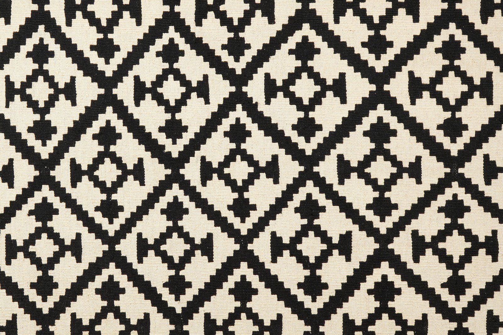 Kelim Gashgai — Handmade, 152x193 cm, Black, 100% Virgin Wool | View 5