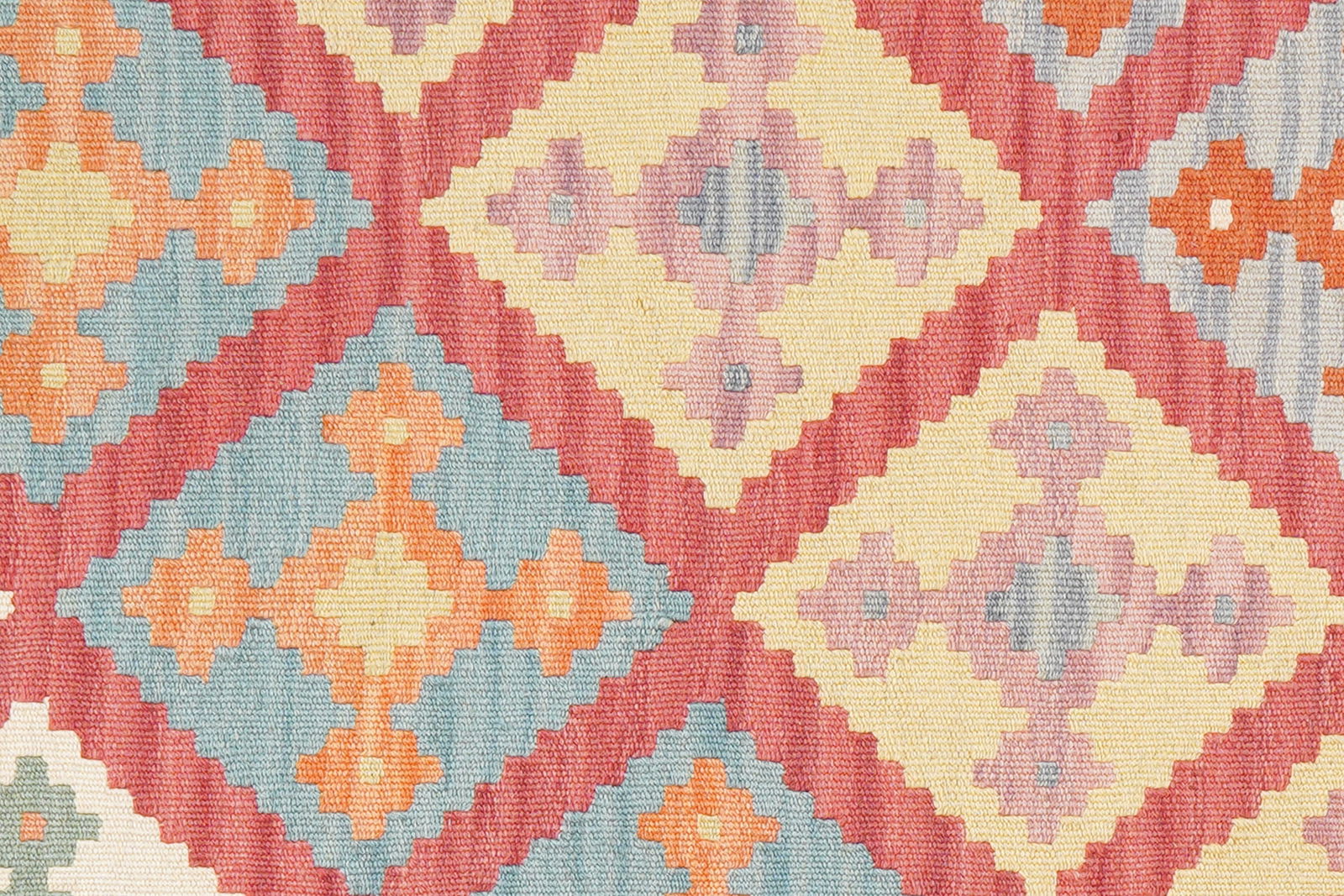 Kelim Gashgai — Handgefertigt, 180x128 cm, Blau, 100% Virgin Wool | View 6