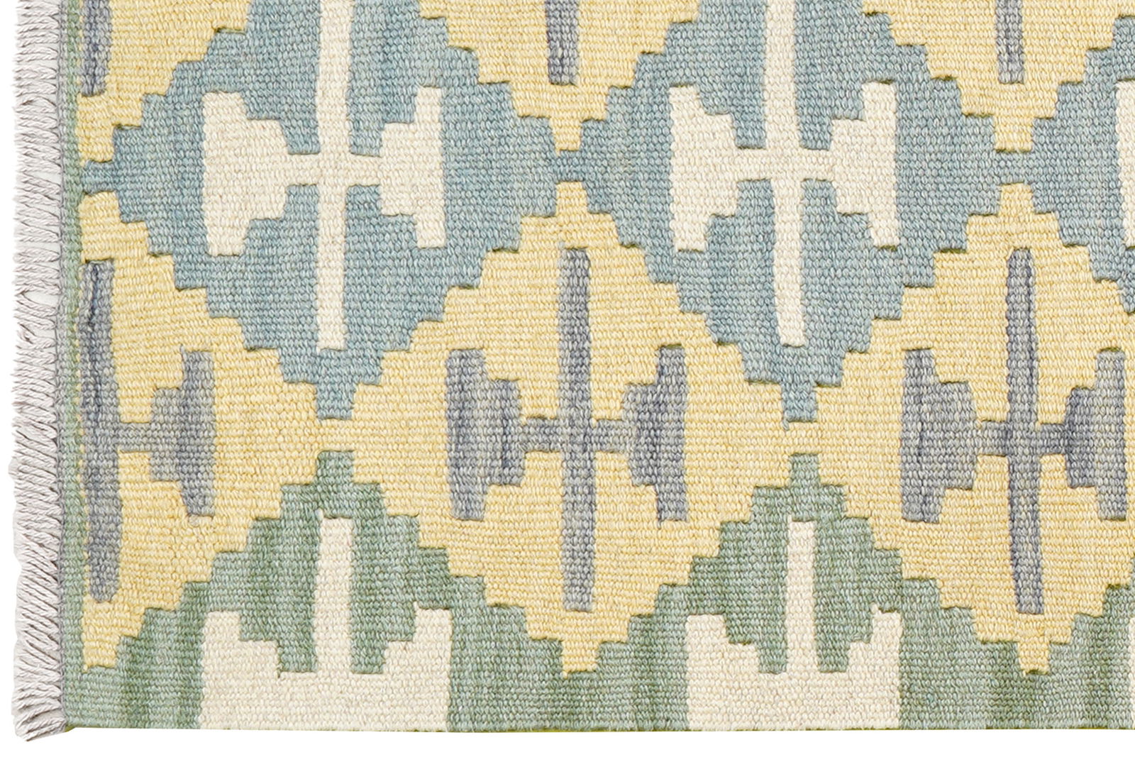 Kelim Gashgai — Handgefertigt, 198x59 cm, Bunt, 100% Virgin Wool | View 4