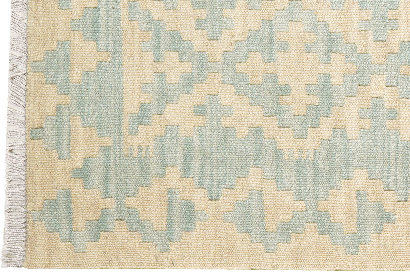 Kelim Gashgai — Handgefertigt, 255x85 cm, Beige, 100% Virgin Wool | View 4