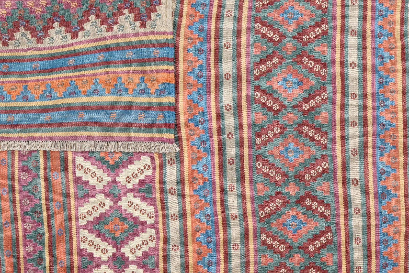 Sumak Sirdjan — Handmade, 160x242 cm, Multicolor, 100% Virgin Wool | View 6
