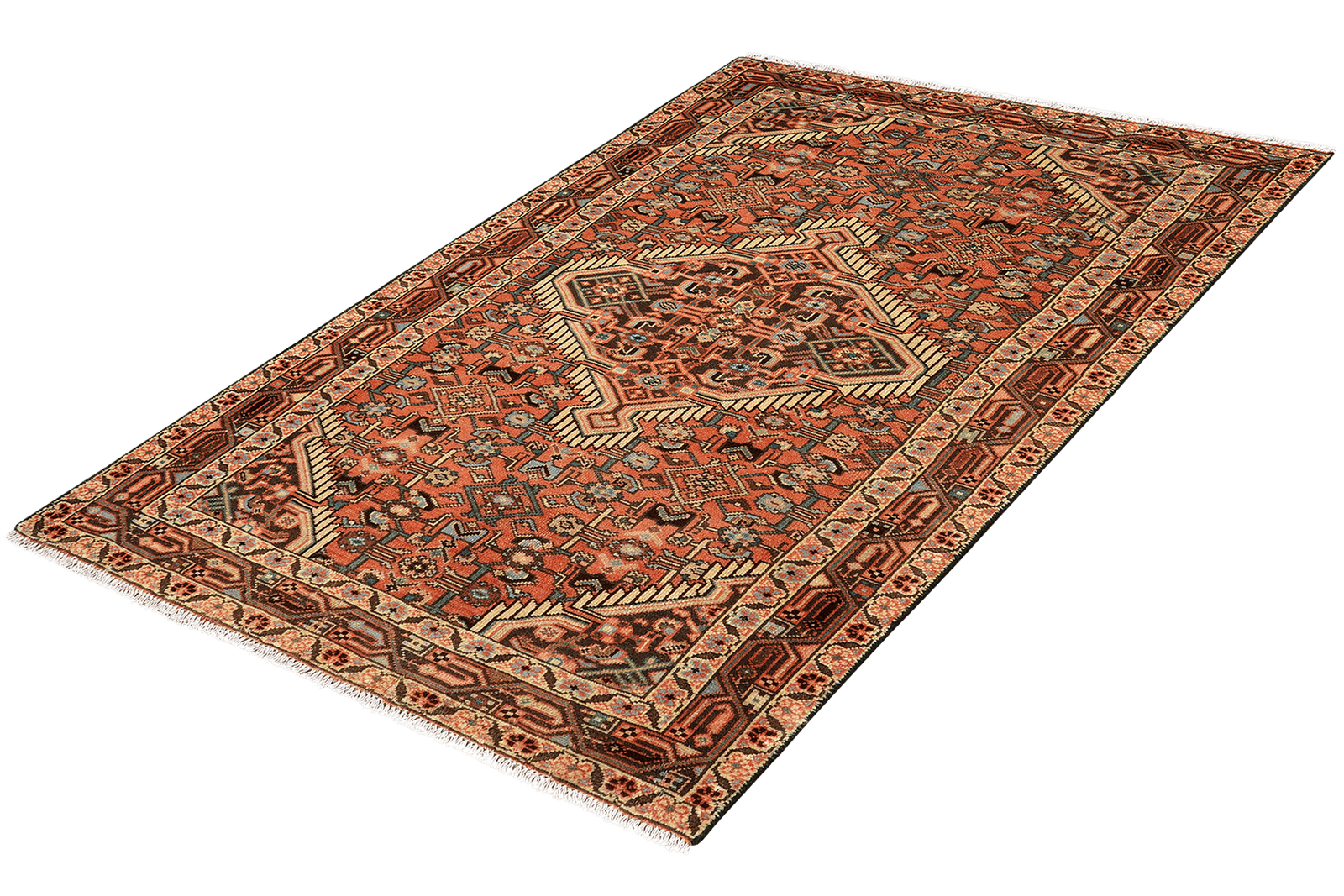 Heritage — Hand-knotted, 83x130 cm, Red, 100% Virgin Wool | View 5