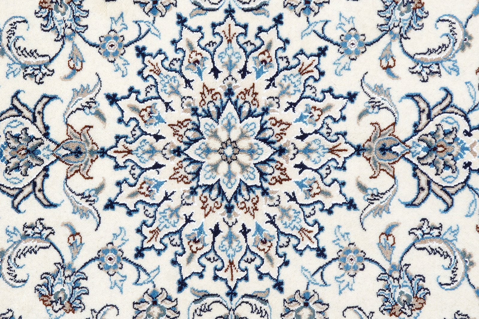 Nain 12La — Hand-knotted, 119x195 cm, Beige, 100% Virgin Wool | View 6