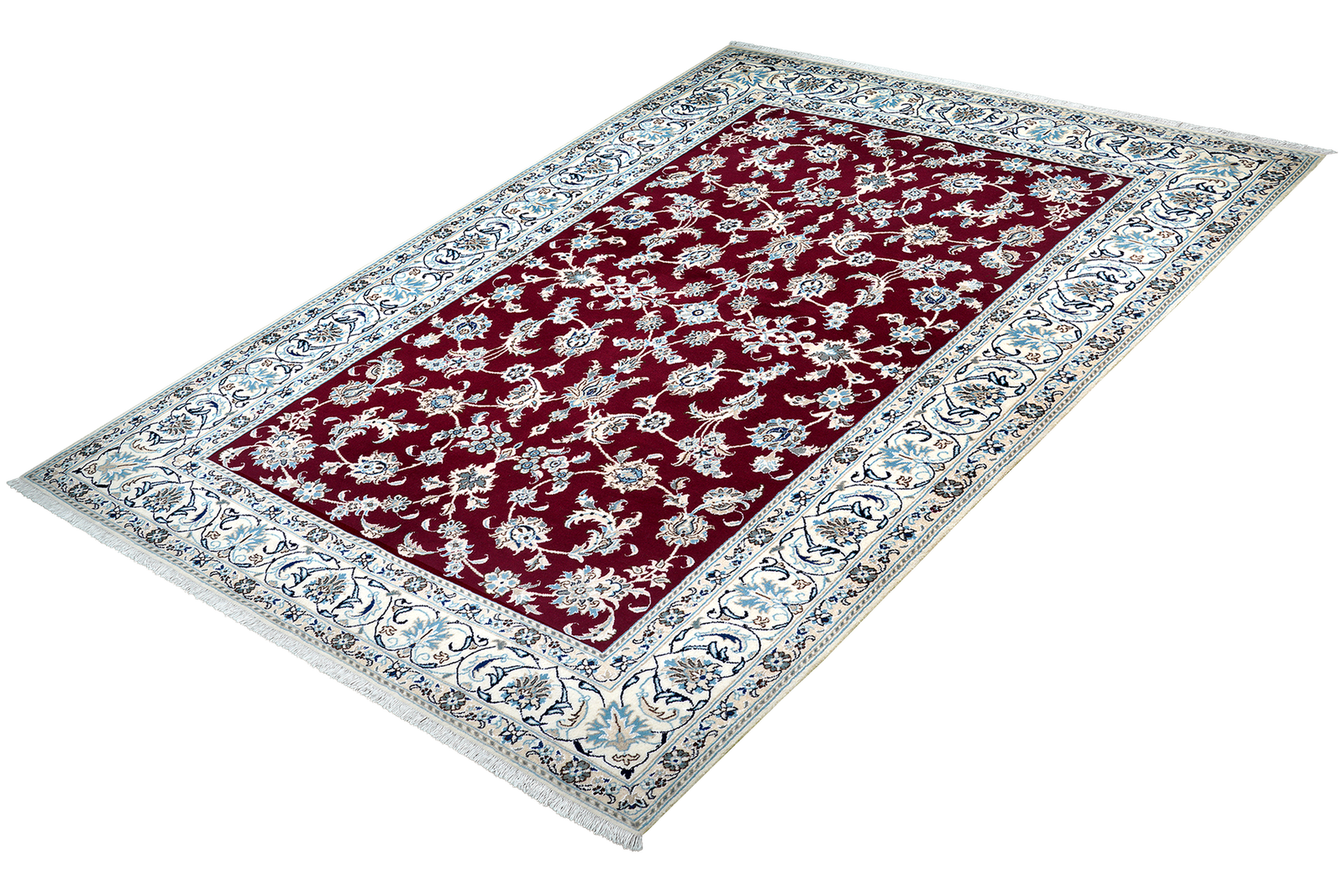 Nain 12La — Handgefertigt, 294x192 cm, Beige, 100% Virgin Wool | View 6