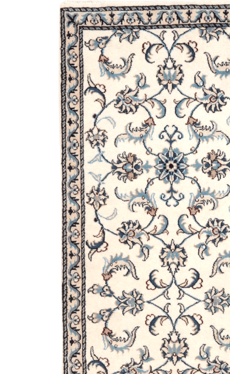 Nain 12La — Hand-knotted, 78x285 cm, Beige, 100% Virgin Wool | View 3