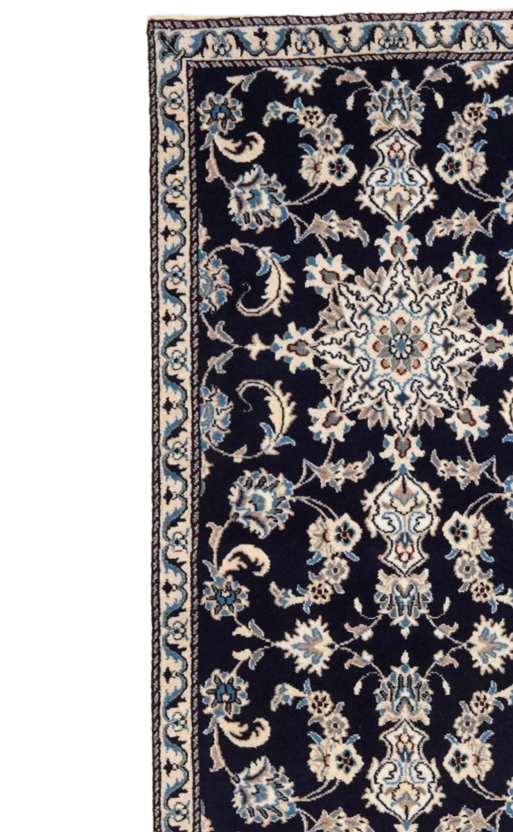 Nain 12La — Handgefertigt, 292x78 cm, Beige, 100% Virgin Wool | View 4