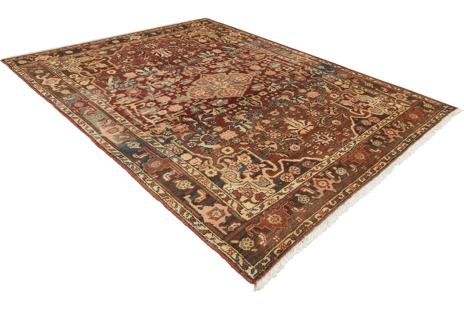 Heritage — Hand-knotted, 100x156 cm, Red, 100% Virgin Wool | View 4