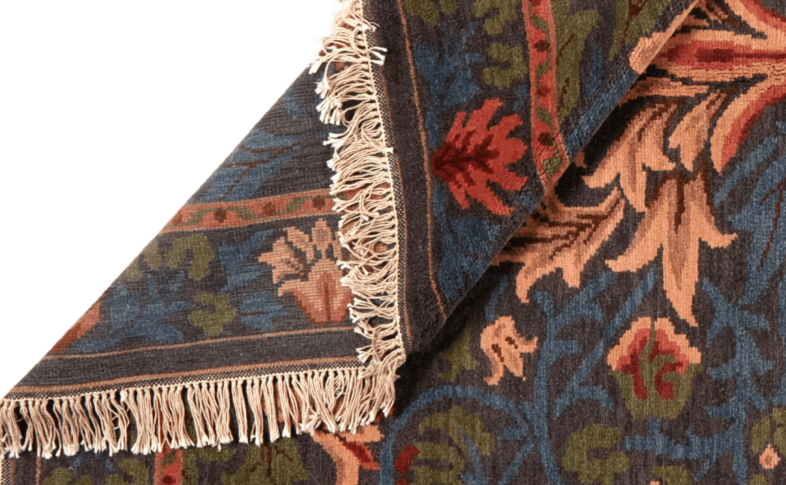 Nepal — Hand-knotted, 170x240 cm, Black, 100% Virgin Wool | View 5