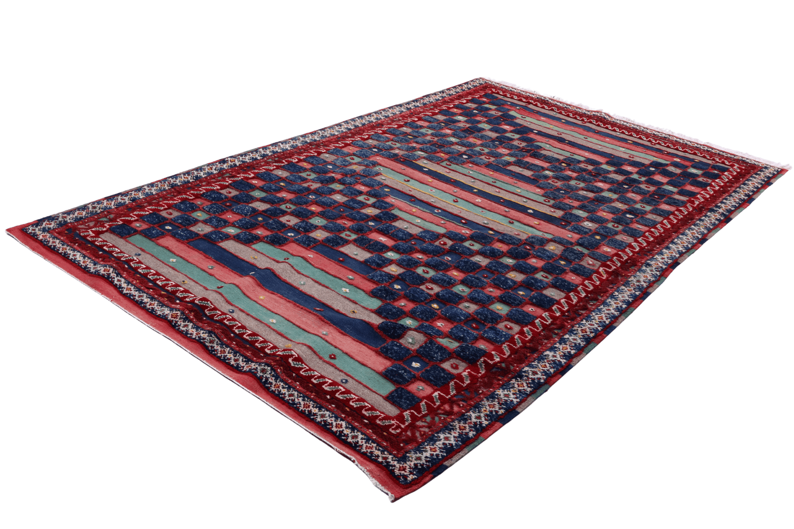 Marokko — Hand-knotted, 165x275 cm, Multicolor, 100% Virgin Wool | View 6