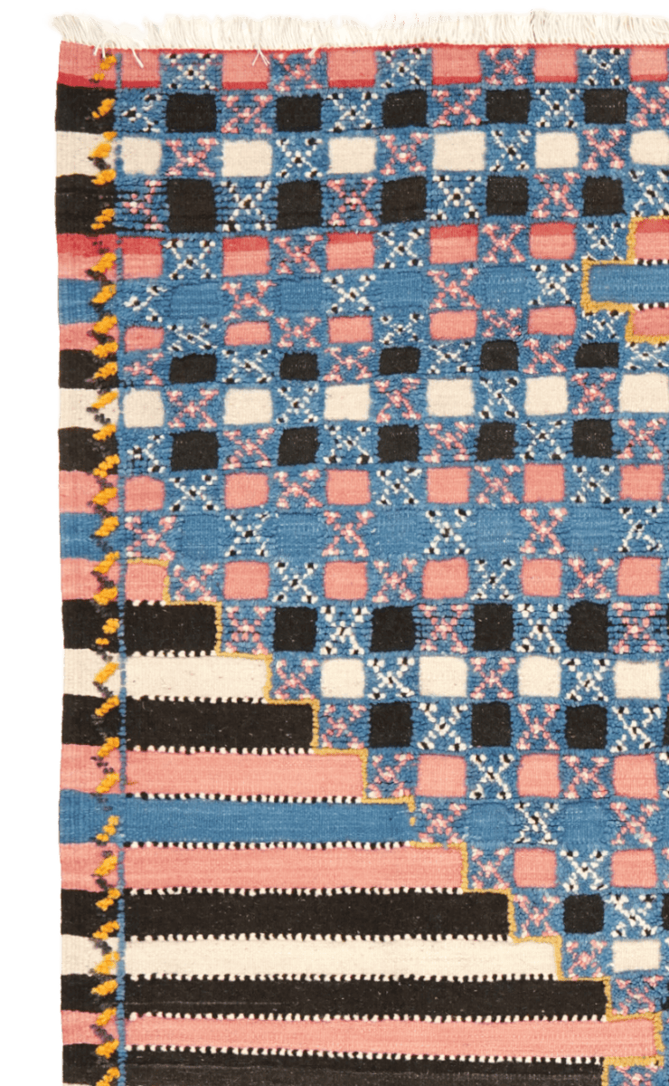 Kelim — Handmade, 161x252 cm, Multicolor, 100% Virgin Wool | View 3