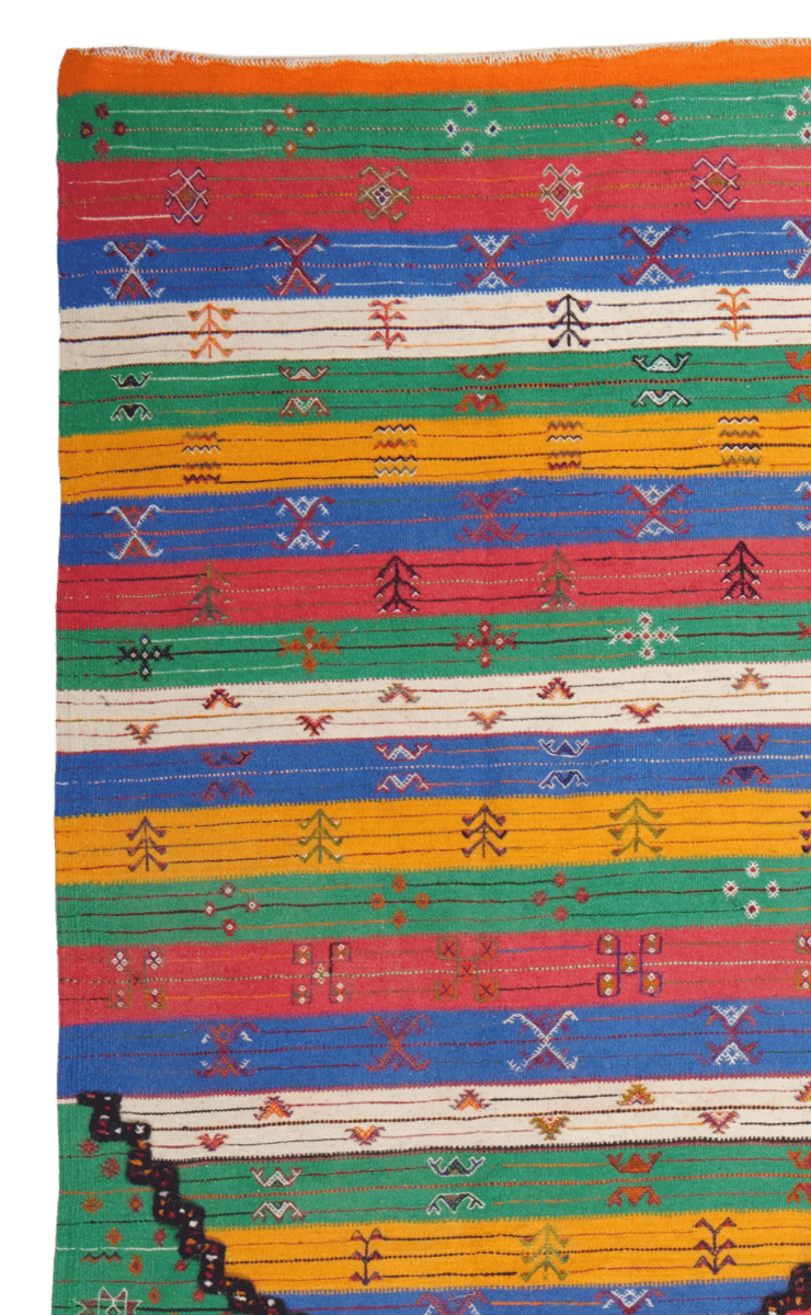 Kelim — Handmade, 195x318 cm, Multicolor, 100% Virgin Wool | View 3