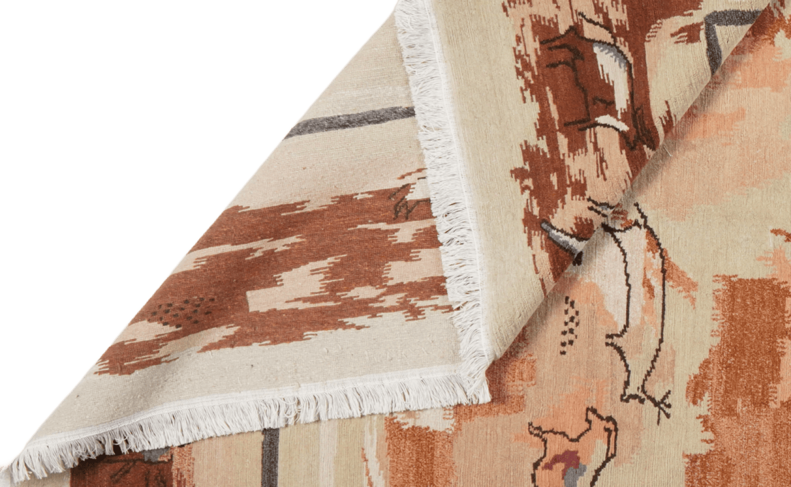 Nepal Radha — Hand-knotted, 210x290 cm, Multicolor, 100% Virgin Wool | View 5