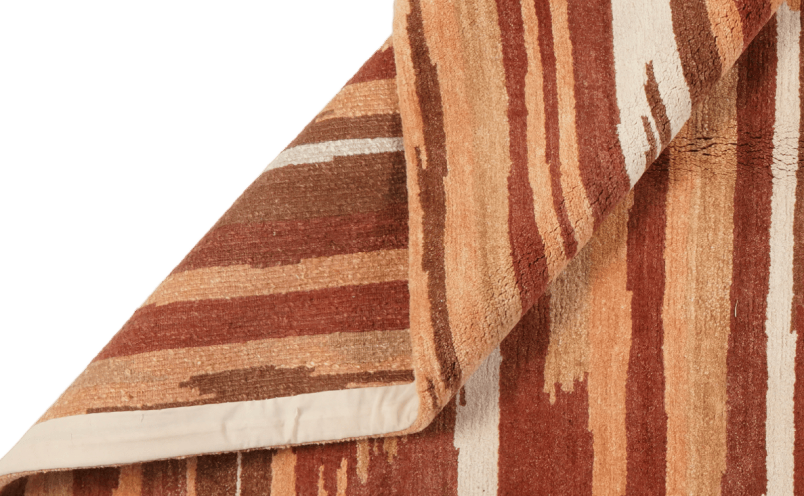 Nepal Lila — Hand-knotted, 172x241 cm, Brown, 100% Virgin Wool | View 5