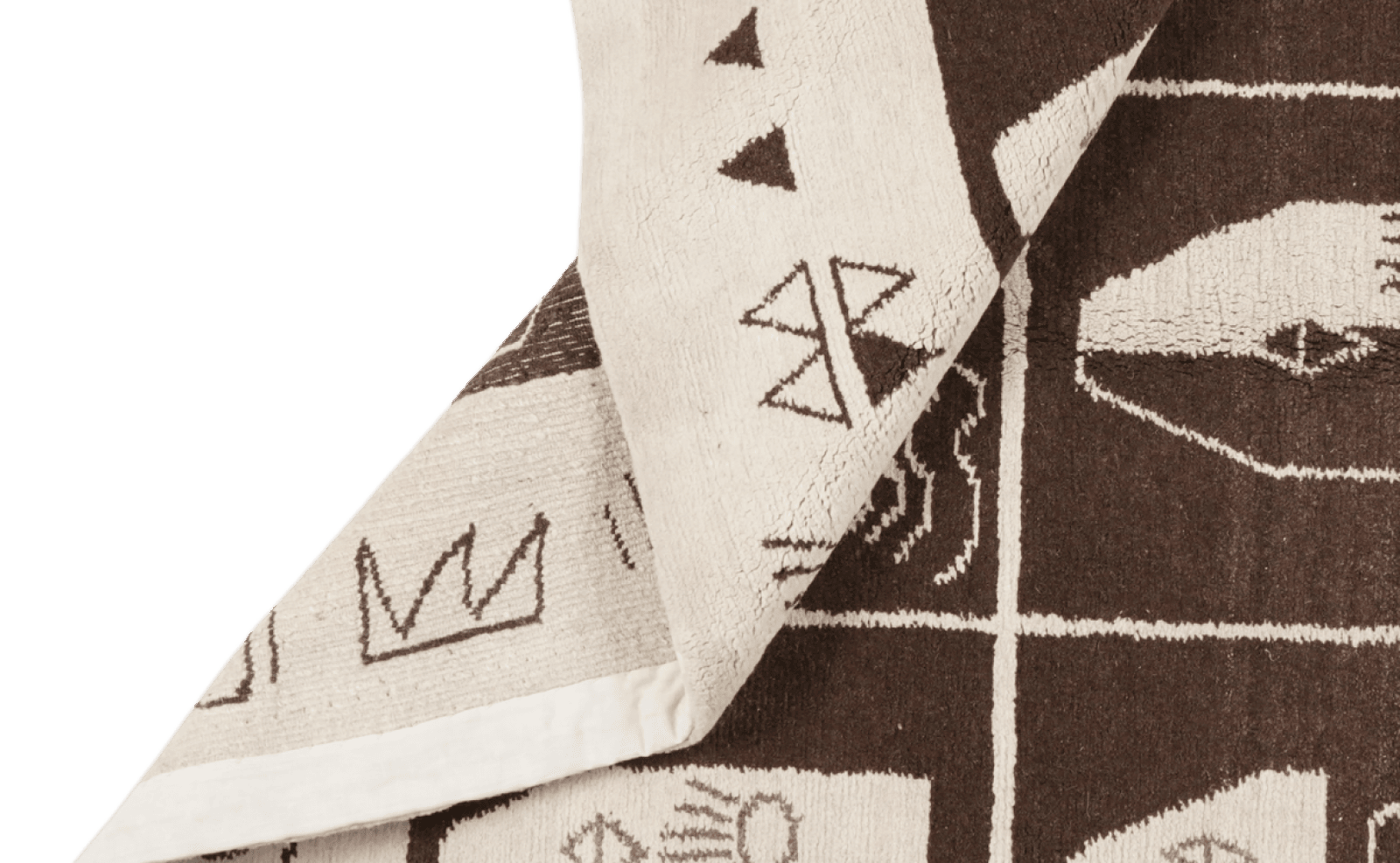 Nepal Barsha — Hand-knotted, 142x200 cm, Brown, 100% Virgin Wool | View 5