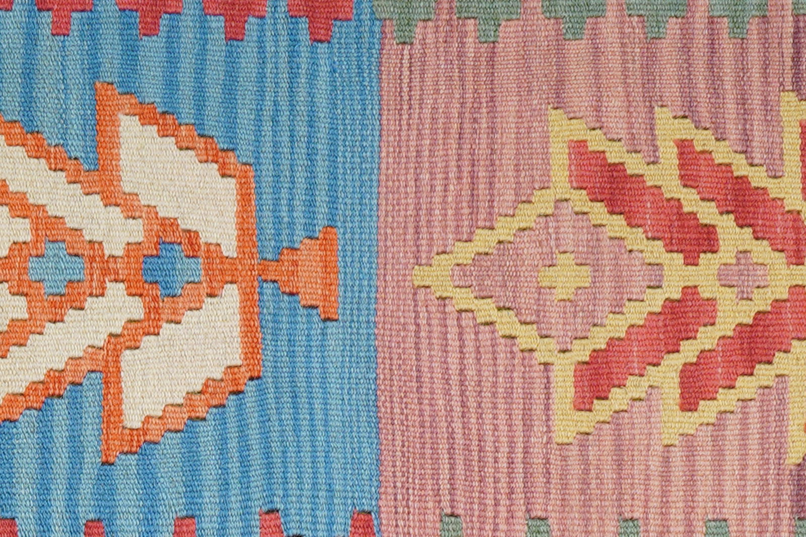 Kelim Gashgai — Handgefertigt, 188x58 cm, Bunt, 100% Virgin Wool | View 6