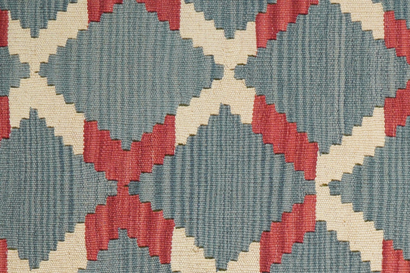 Kelim Gashgai — Handmade, 101x157 cm, Blue, 100% Virgin Wool | View 5