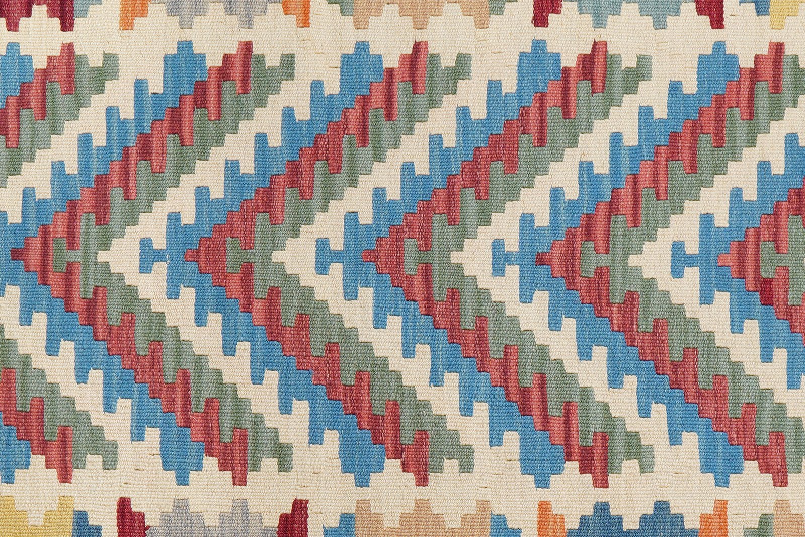 Kelim Gashgai — Handmade, 122x179 cm, Multicolor, 100% Virgin Wool | View 5