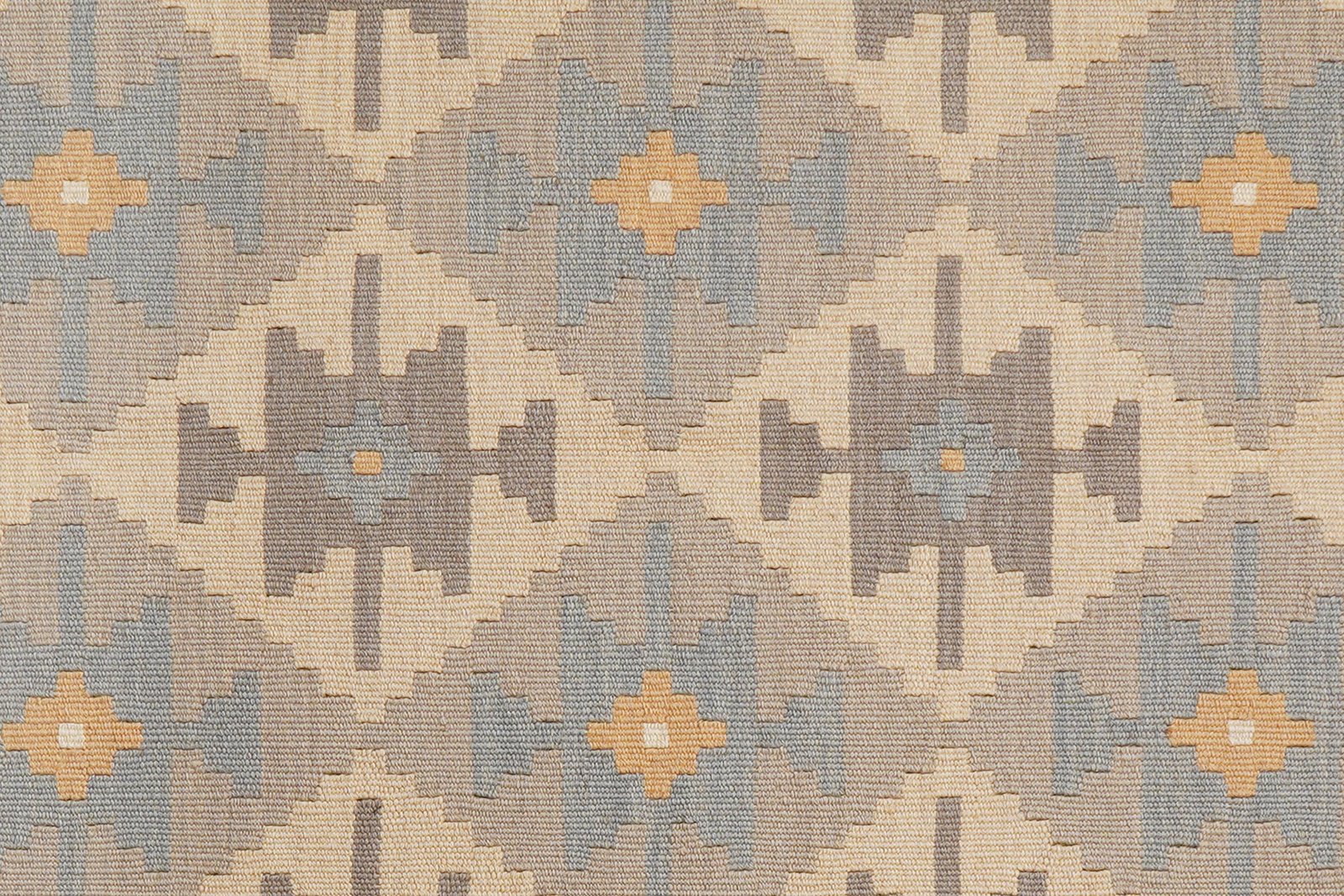 Kelim Gashgai — Handmade, 125x176 cm, Beige, 100% Virgin Wool | View 5