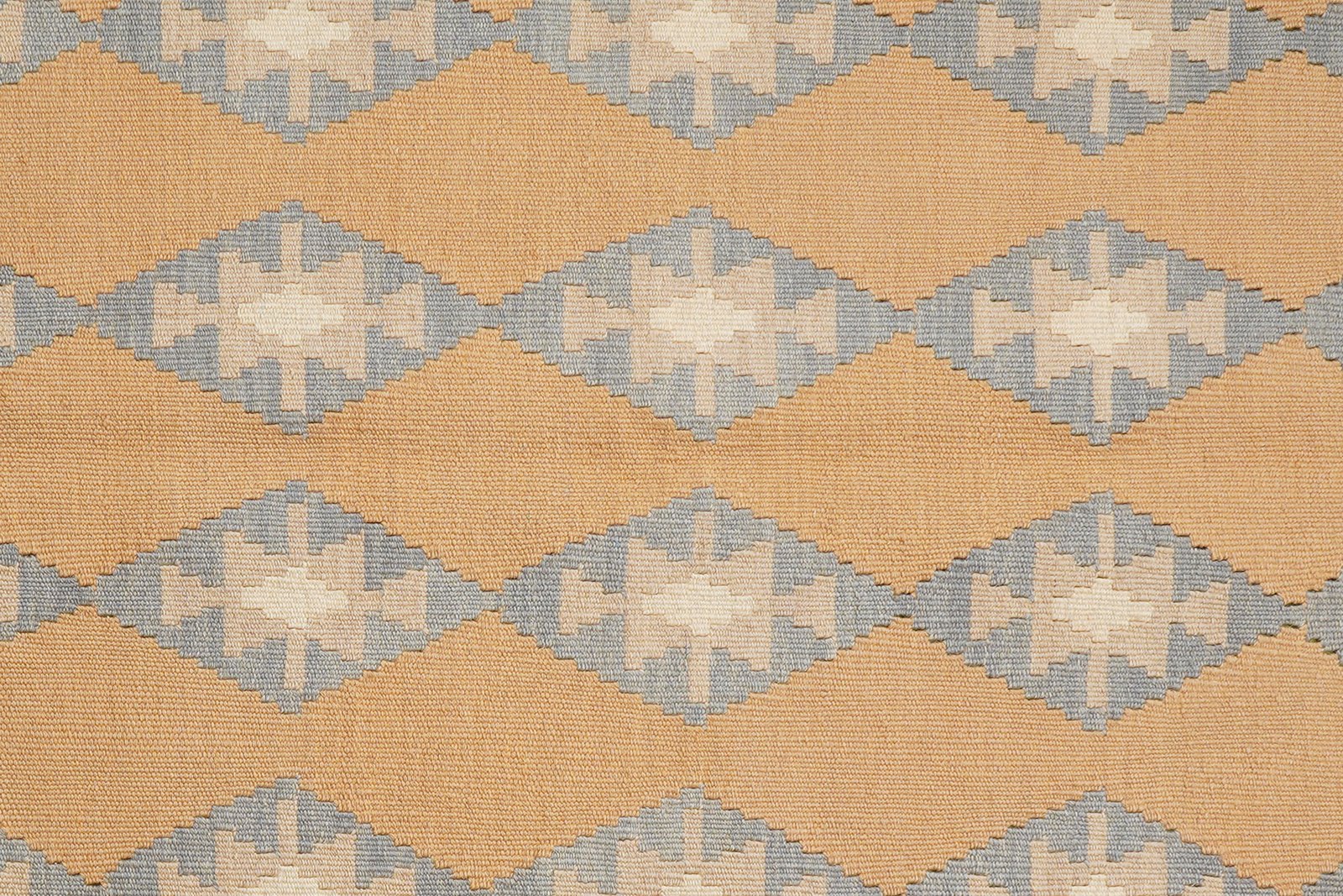 Kelim Gashgai — Handmade, 125x180 cm, Yellow, 100% Virgin Wool | View 5