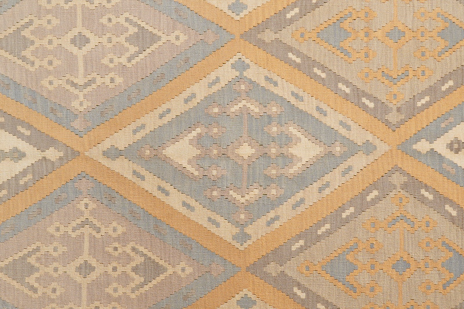 Kelim Gashgai — Handmade, 203x253 cm, Beige, 100% Virgin Wool | View 5