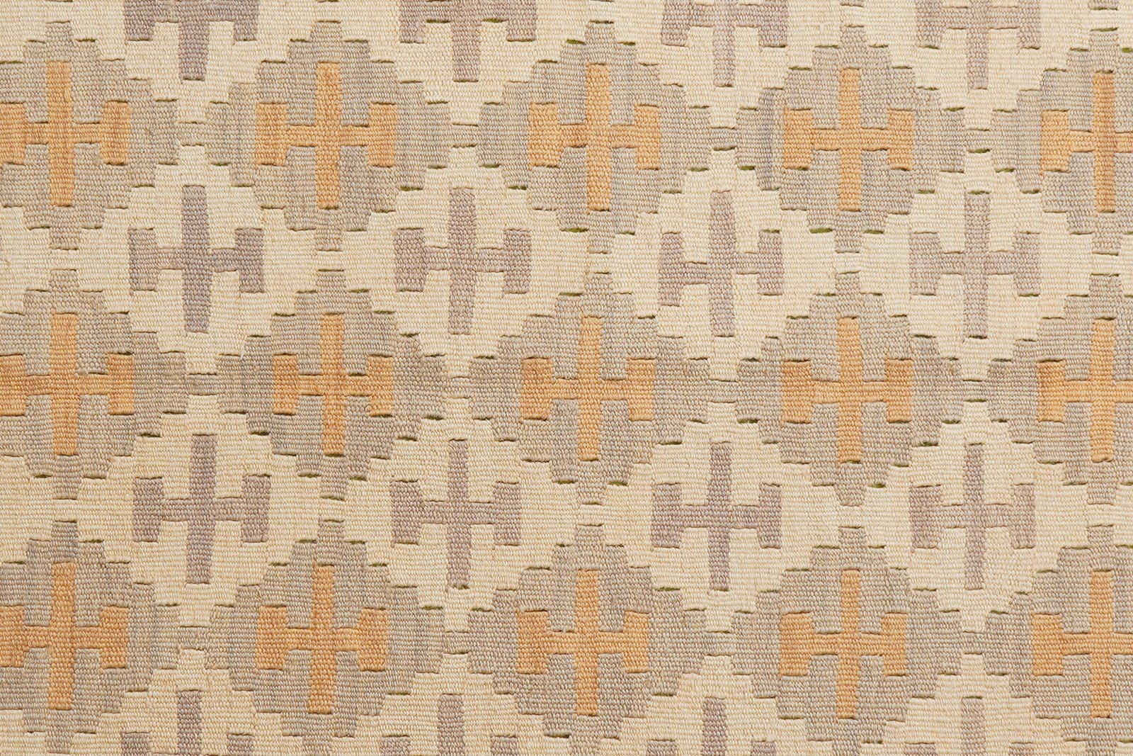 Kelim Gashgai — Handmade, 177x237 cm, Beige, 100% Virgin Wool | View 5