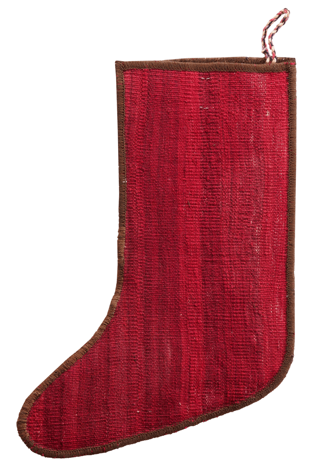 Weihnachtsstrumpf — Hand-knotted, 56x41 cm, Multicolor, 100% Virgin Wool | View 3
