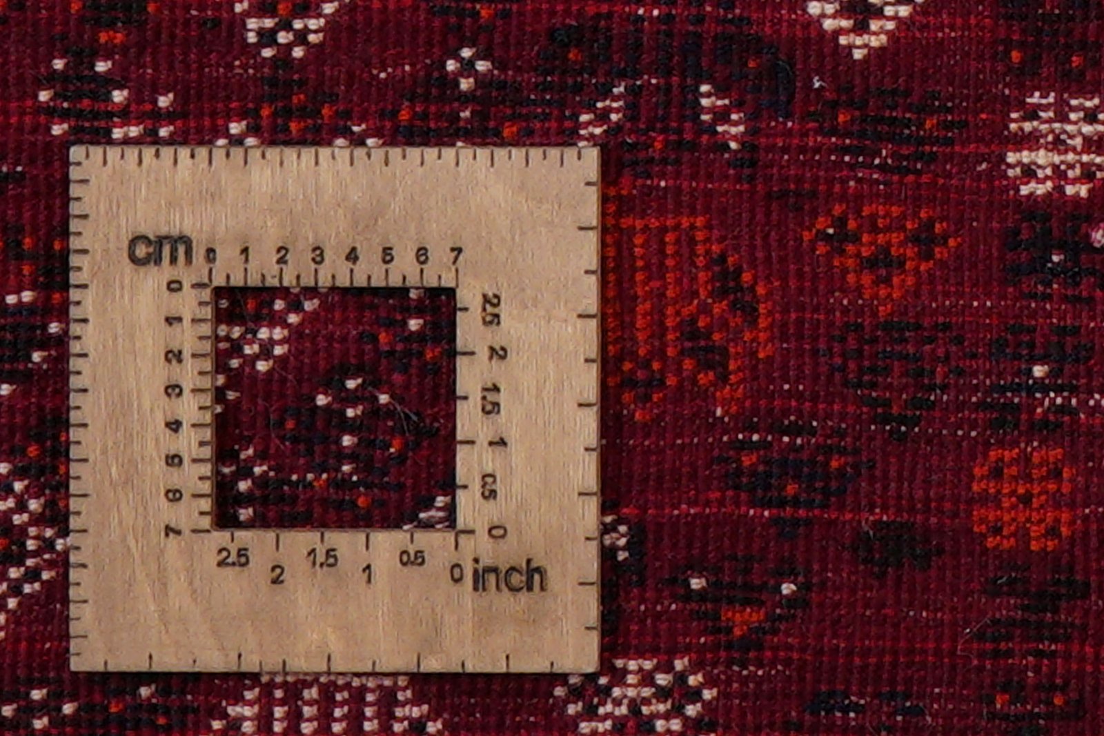 Shiraz — Hand-knotted, 209x308 cm, Red, 100% Virgin Wool | View 8