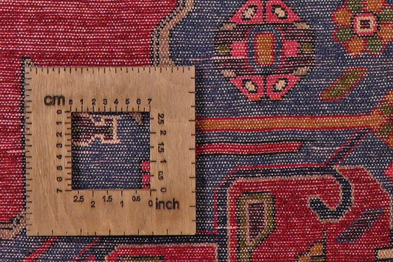 Kolyai — Hand-knotted, 154x233 cm, Red, 100% Virgin Wool | View 8