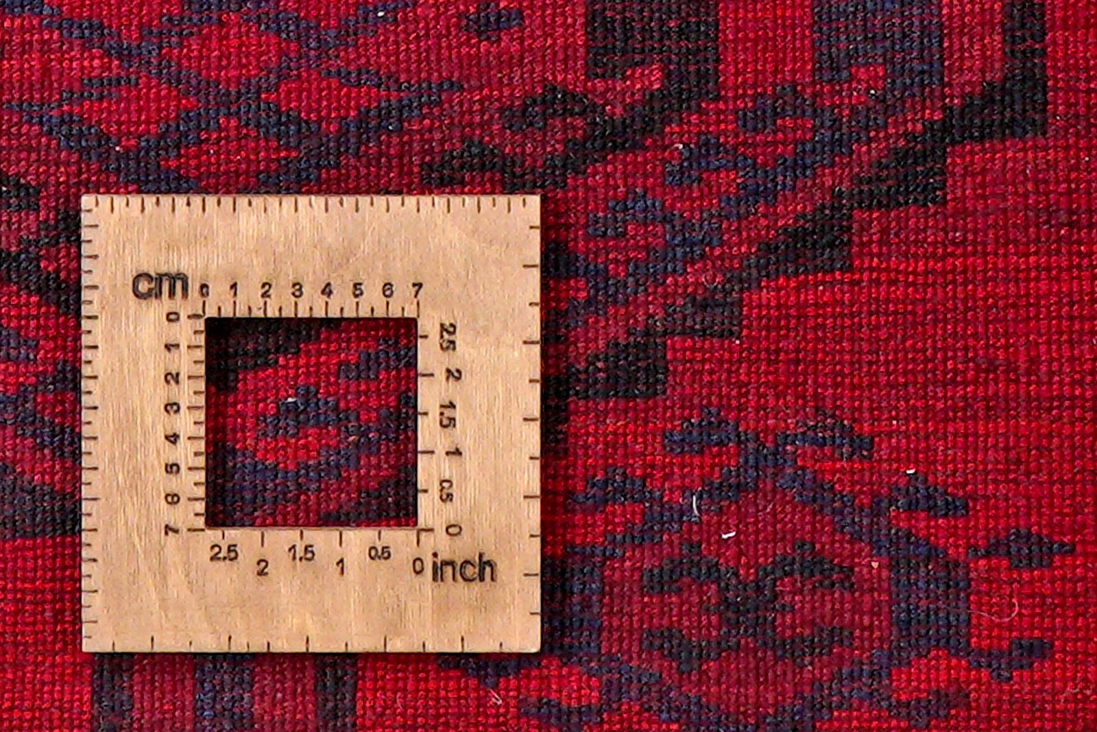 Lori — Hand-knotted, 188x239 cm, Red, 100% Virgin Wool | View 8