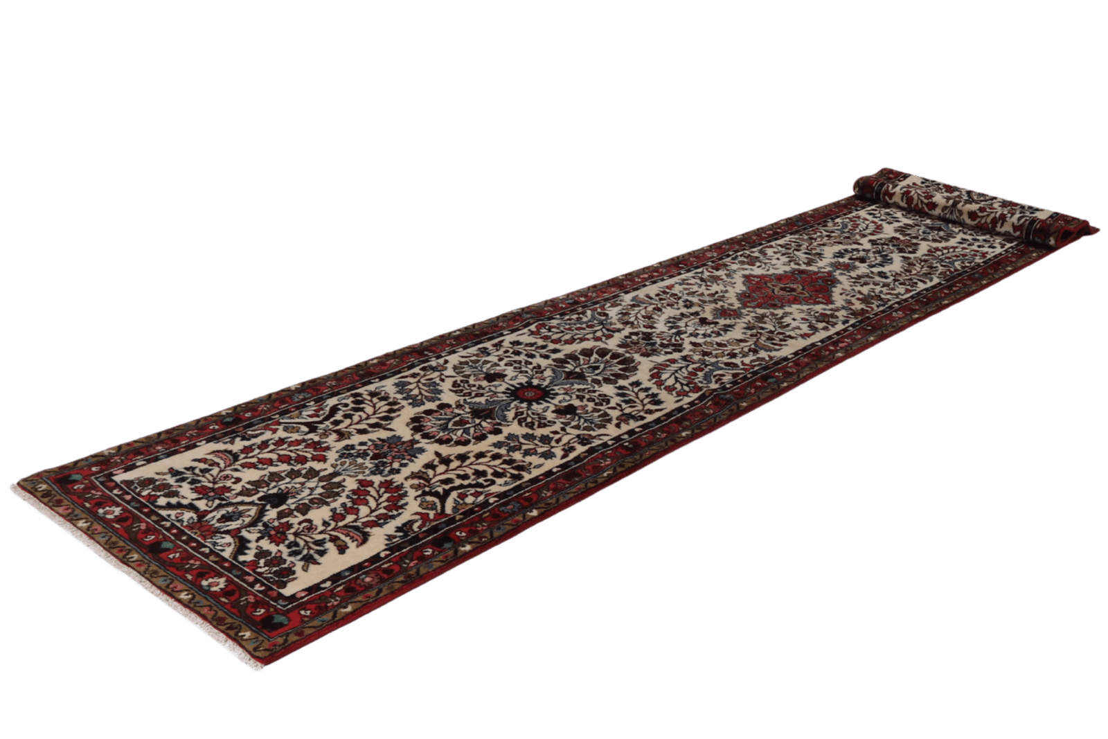 Mehreban — Hand-knotted, 85x414 cm, Brown, 100% Virgin Wool | View 6