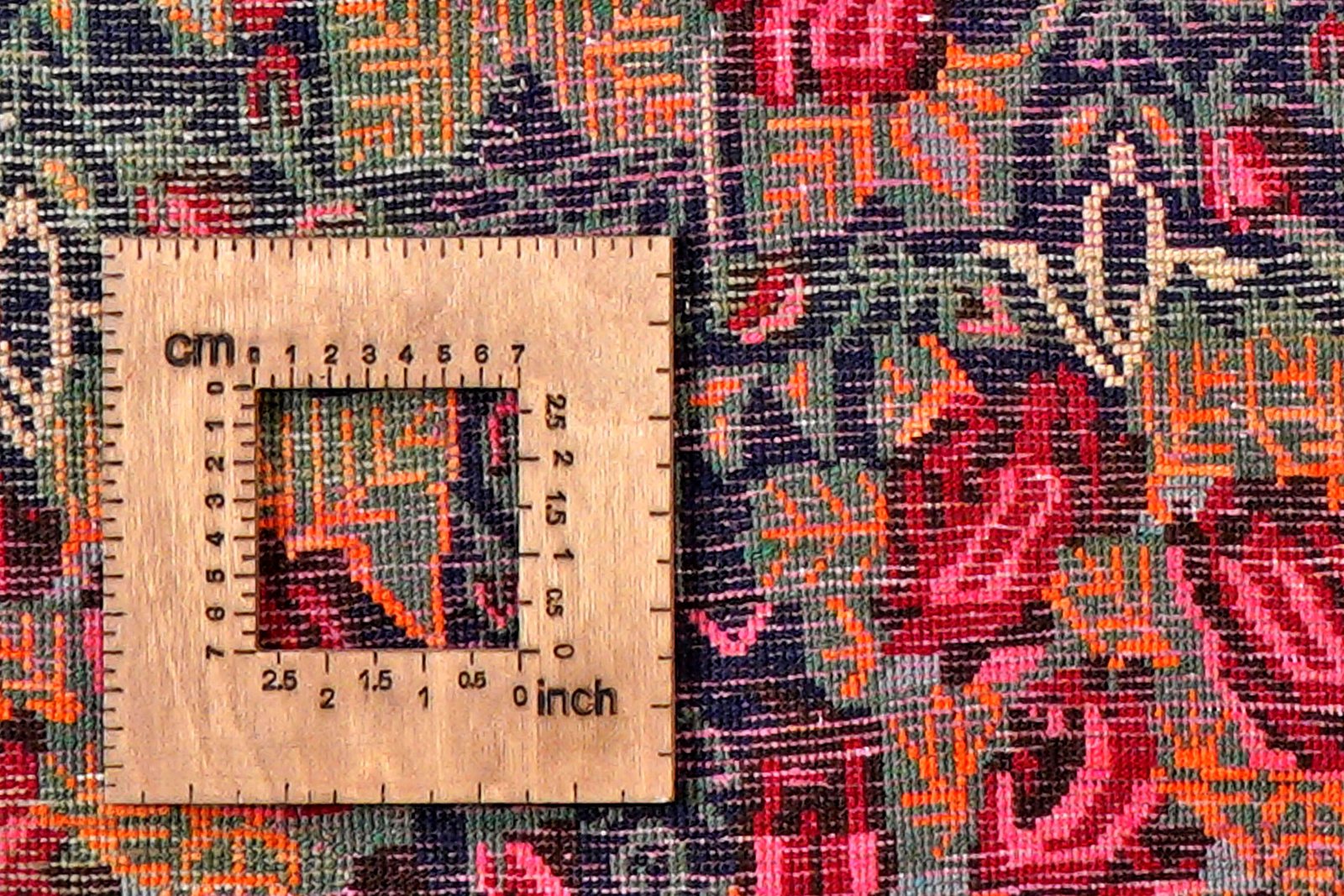 Afshar — Hand-knotted, 210x295 cm, Blue, 100% Virgin Wool | View 8